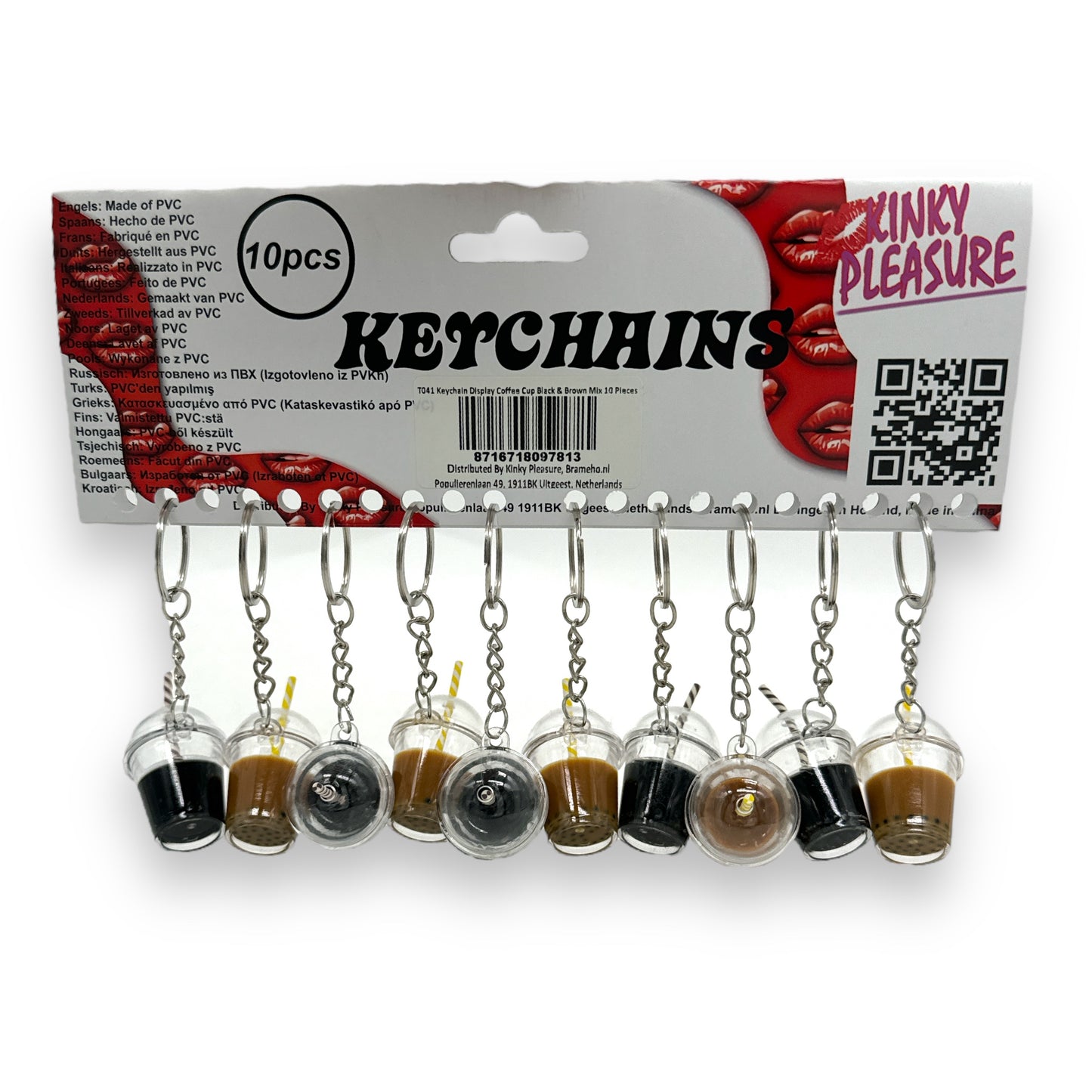 Kinky Pleasure - T041 - Keychain Coffe Cups - 2 Models