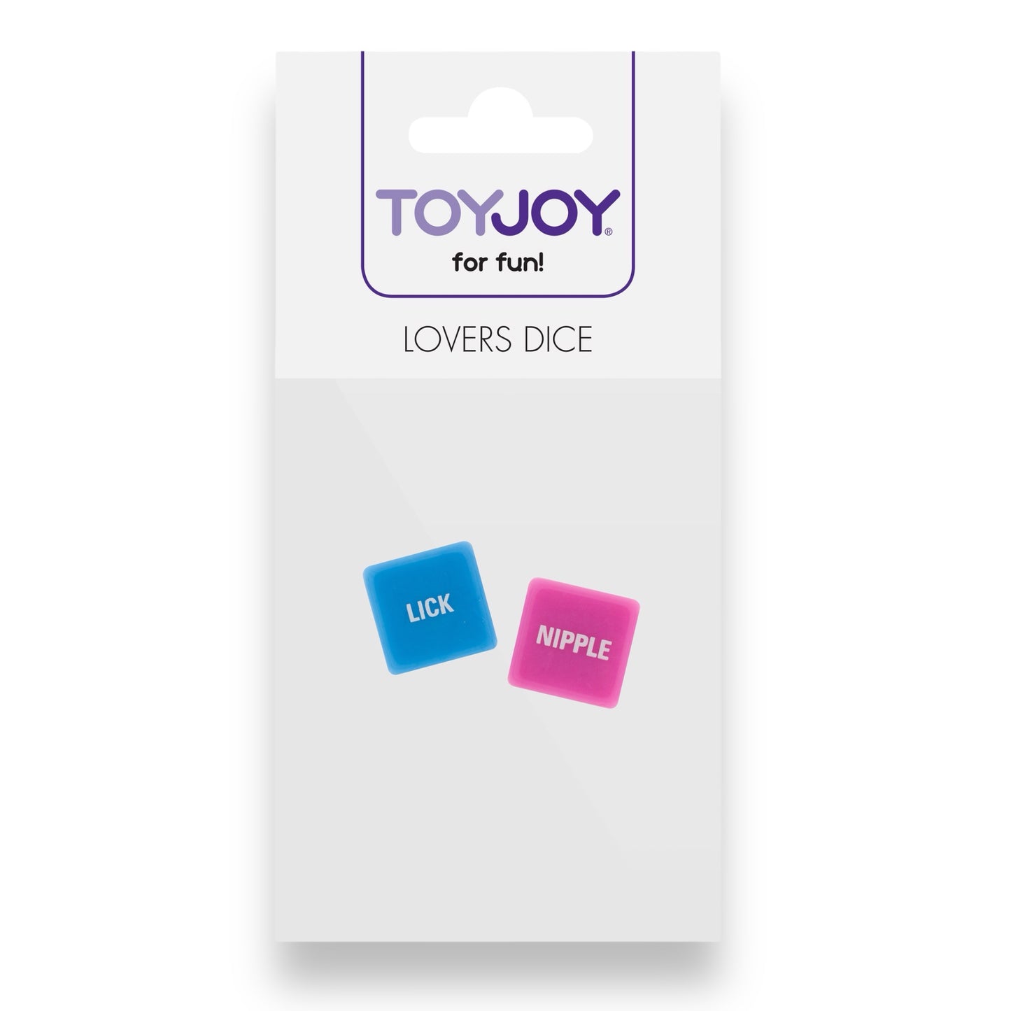 Kinky Pleasure - BOT04 - Toy Joy Sex Lovers Dice - Pink And Blue - 2 Pieces in Bag