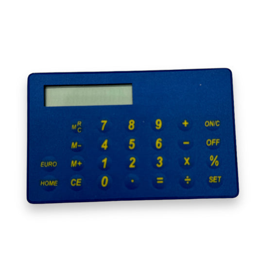 Kinky Pleasure - G016 - Keychain Calculator Blue