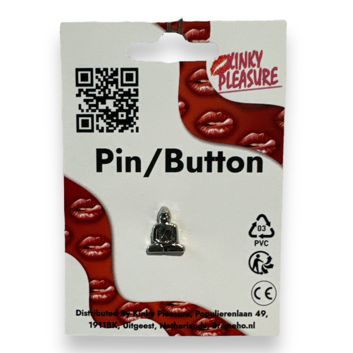 Kinky Pleasure - PZW008 - Boeddha Badge - 4 Models