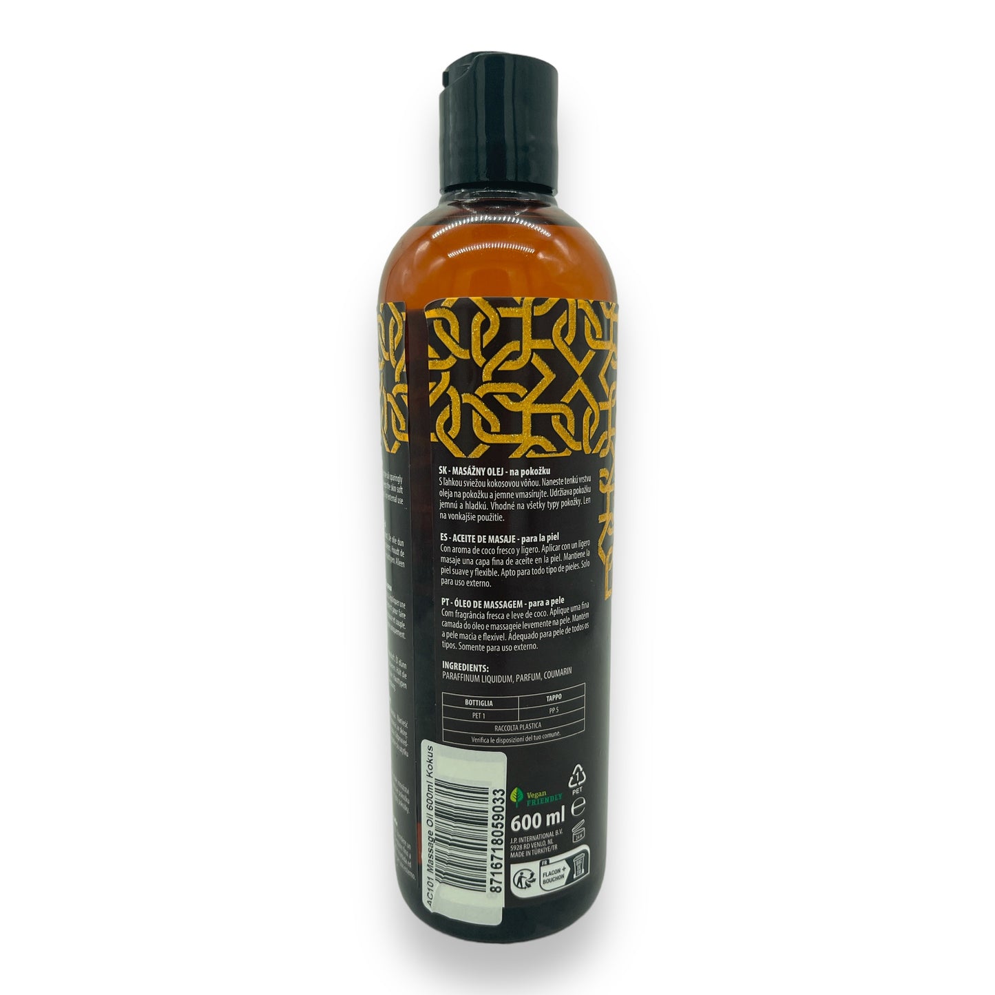 Kinky Pleasure - AC101 - Massage Oil - Cocosnut Scent - 600ml