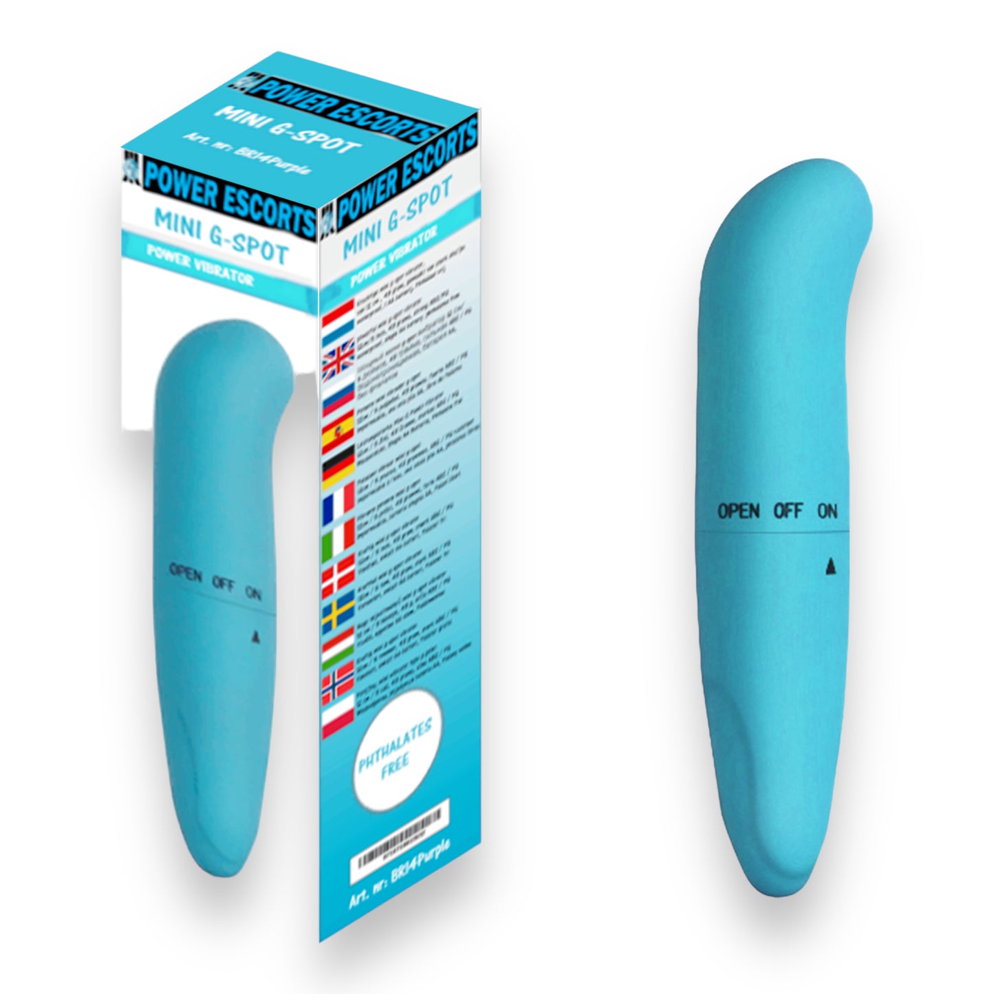 Power Escorts - BR15 - Mini G Spot Vibrator - 5 Colours