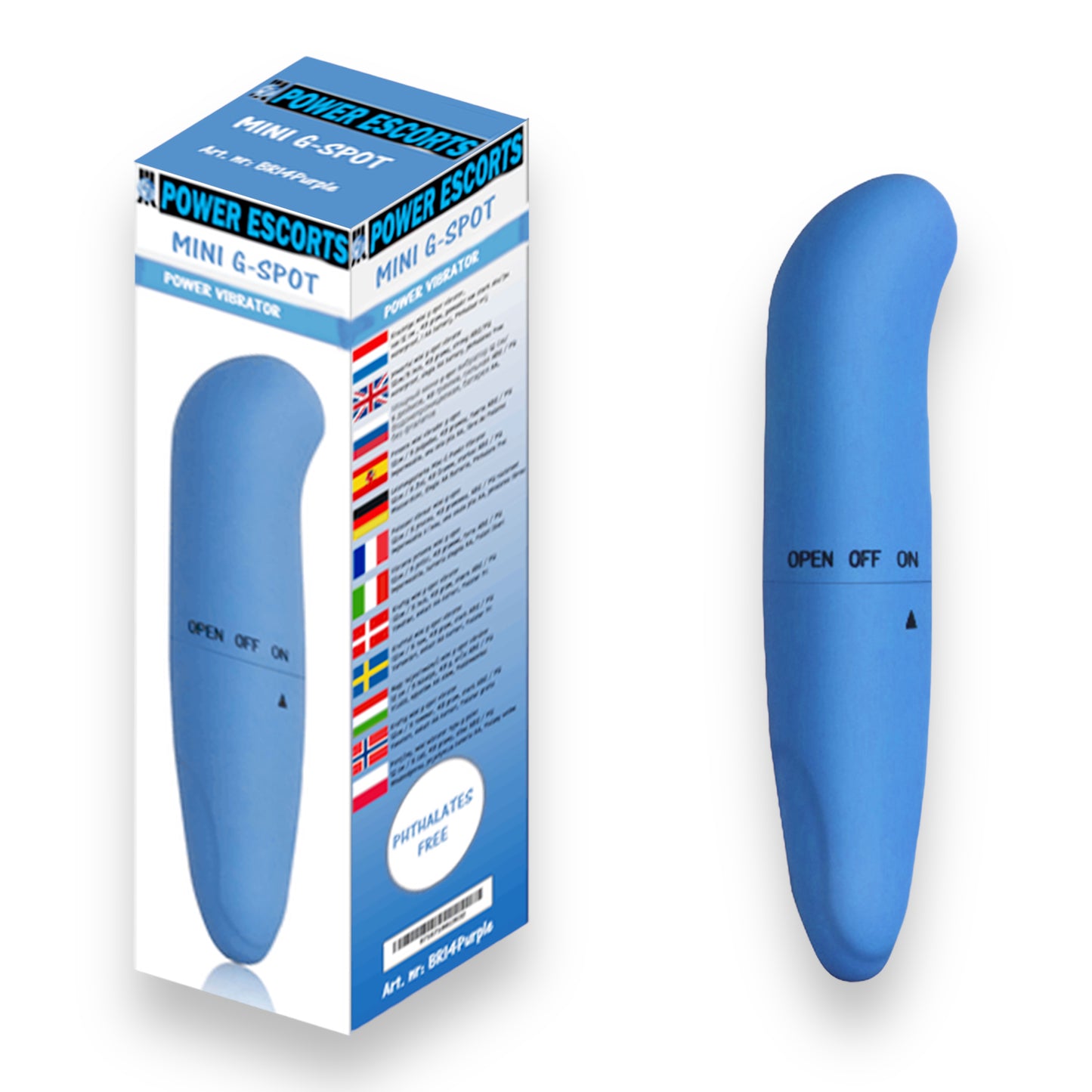 Power Escorts - BR15 - Mini G Spot Vibrator - 5 Colours