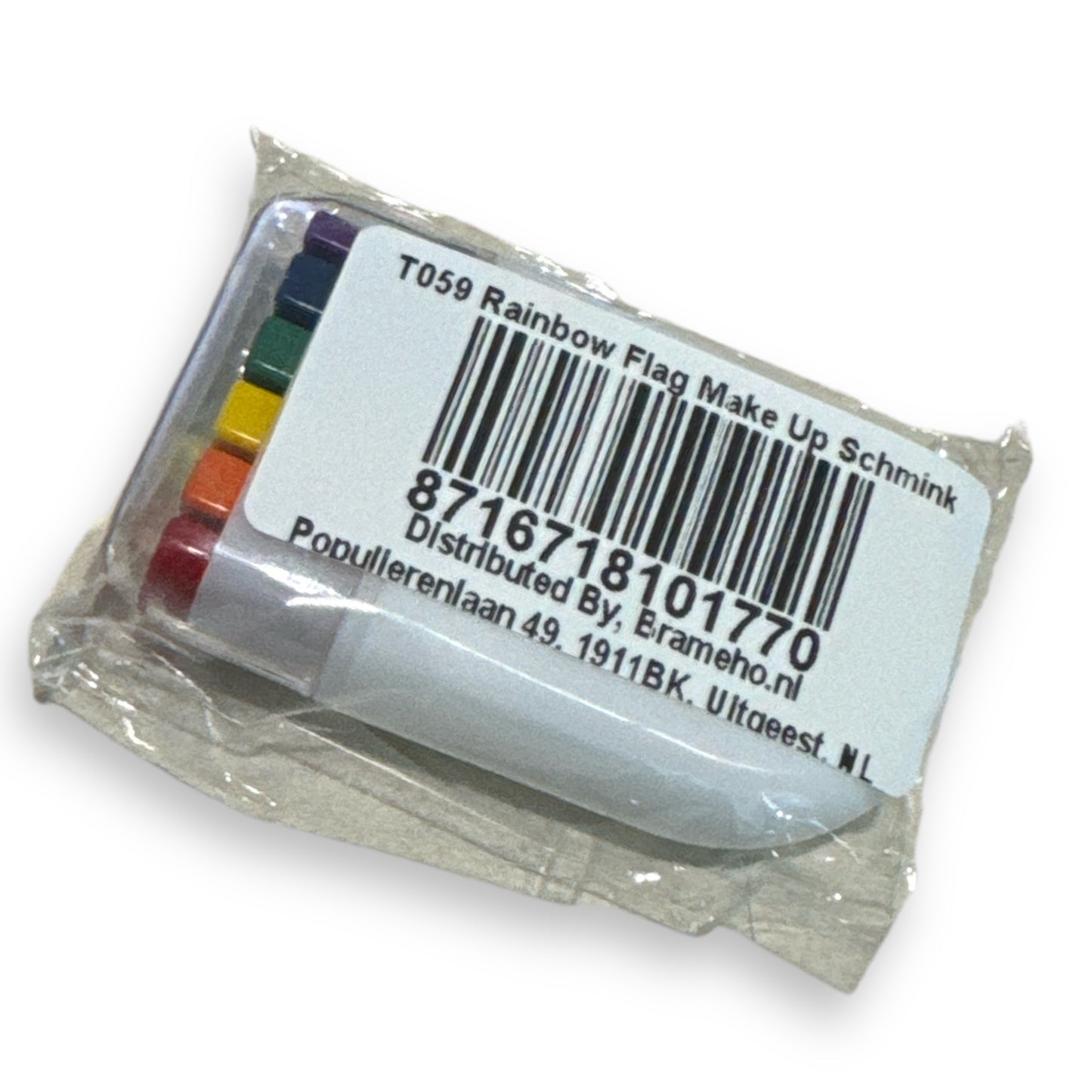 Kinky Pleasure - T059 - Rainbow Flag Make-Up / Schmink
