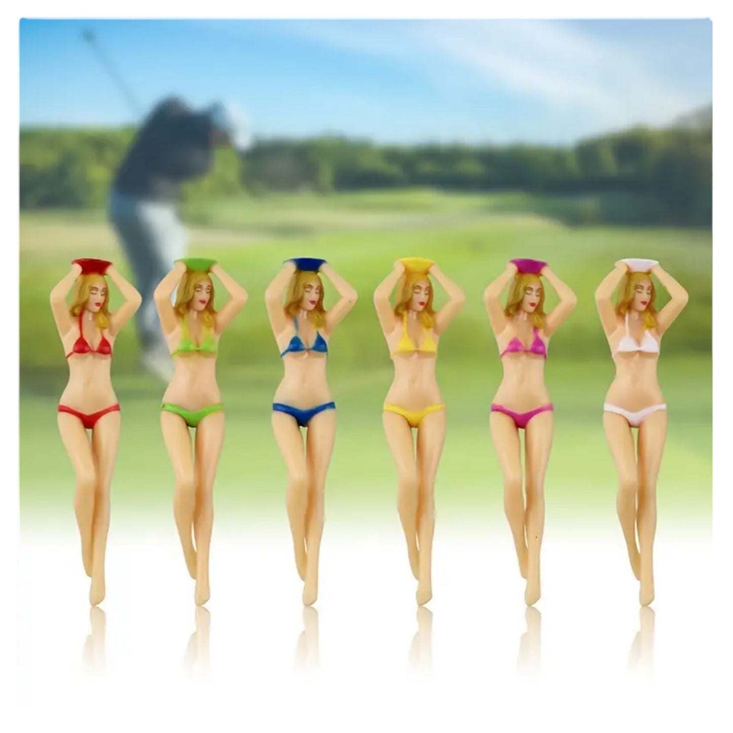 Kinky Pleasure - T062 - Golf Tees - 4 Models