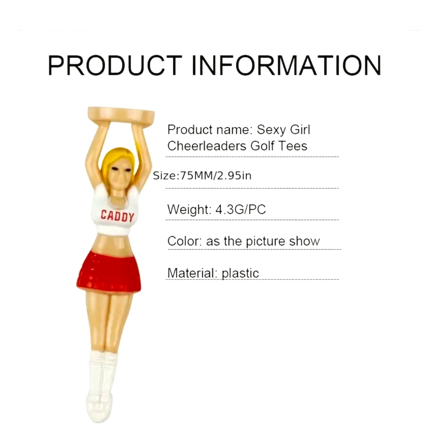 Kinky Pleasure - T062 - Golf Tees - 4 Models