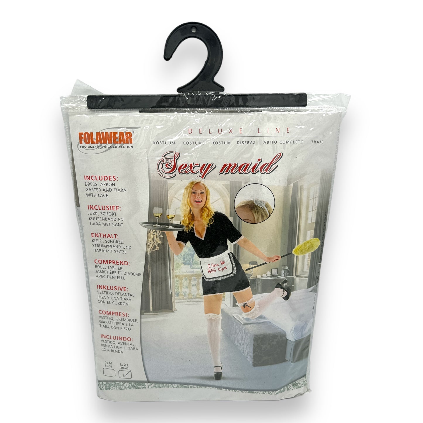 Kinky Pleasure - FT124 - Sexy House Maid Set - L/XL