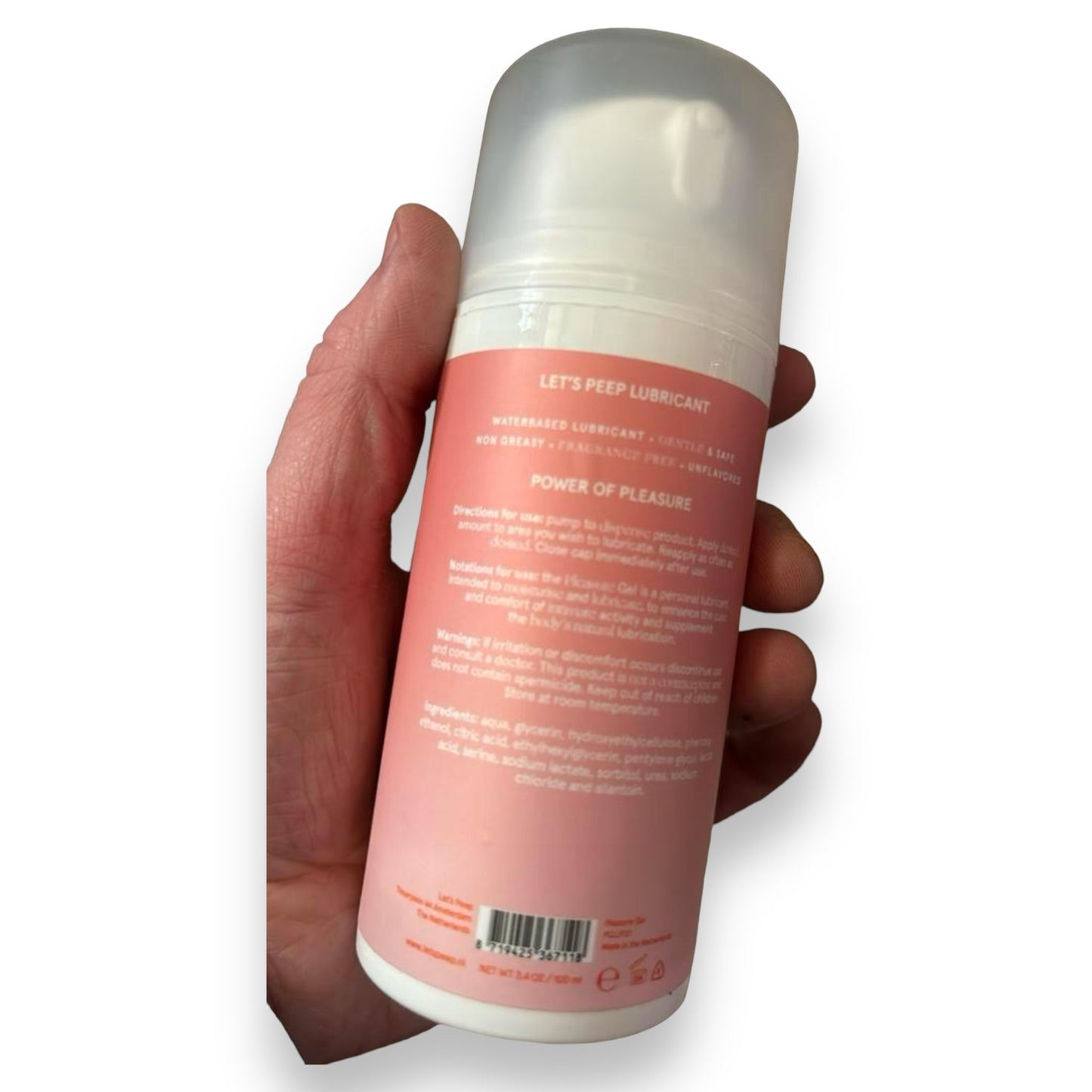 Kinky Pleasure - PP016 - Peep Lubricant Pleasure Gel - 100ml