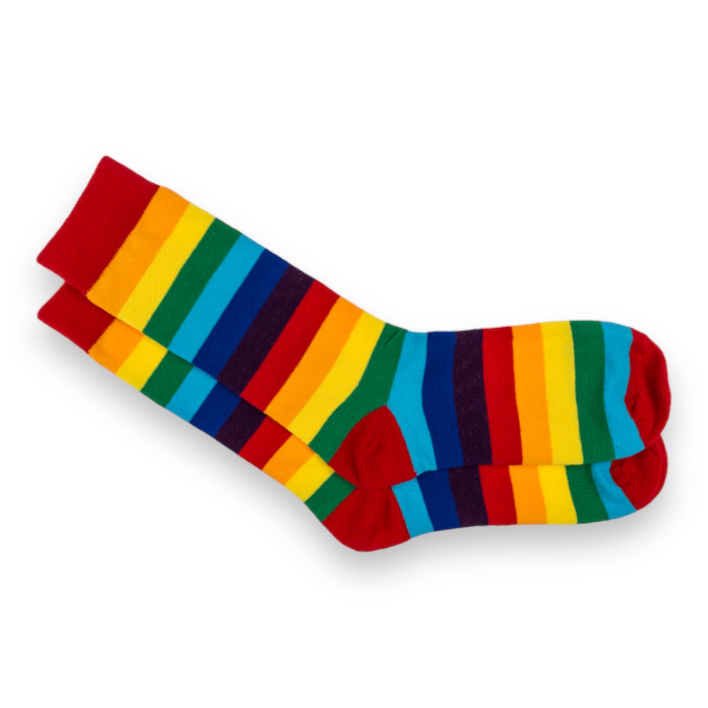 Kinky Pleasure - B059 - Rainbow Pride Socks - One Size Fits Most