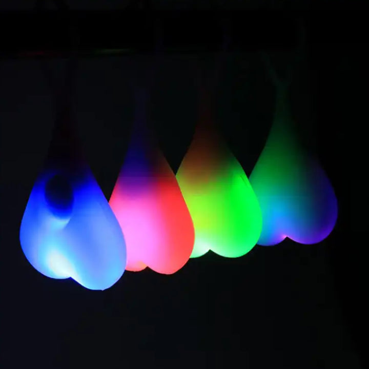 Kinky Pleasure - KP020 - Flashing Lightning Balls - 3 Stands - 1 Piece