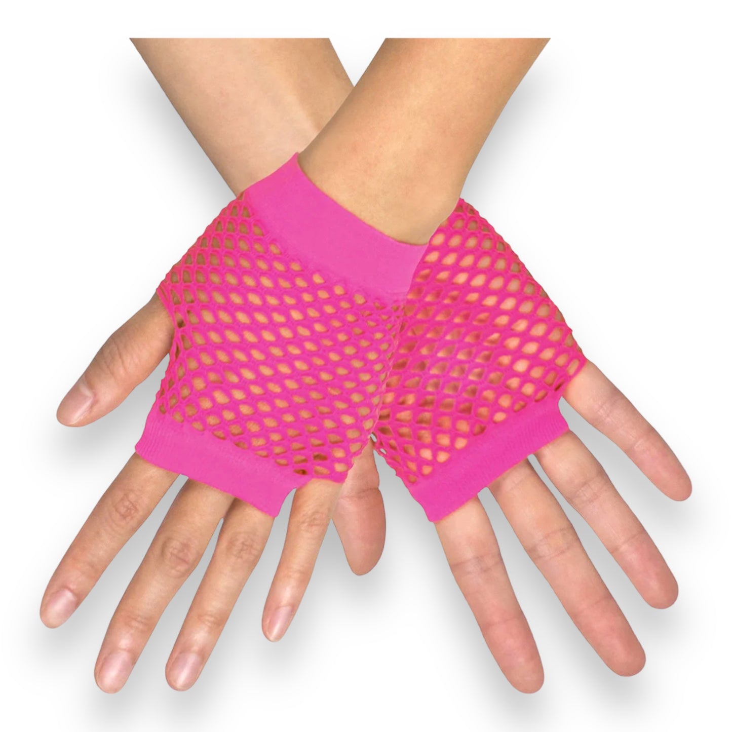 Kinky Pleasure - MP024 - NEON Handgloves - 4 Colours - 1 Pair