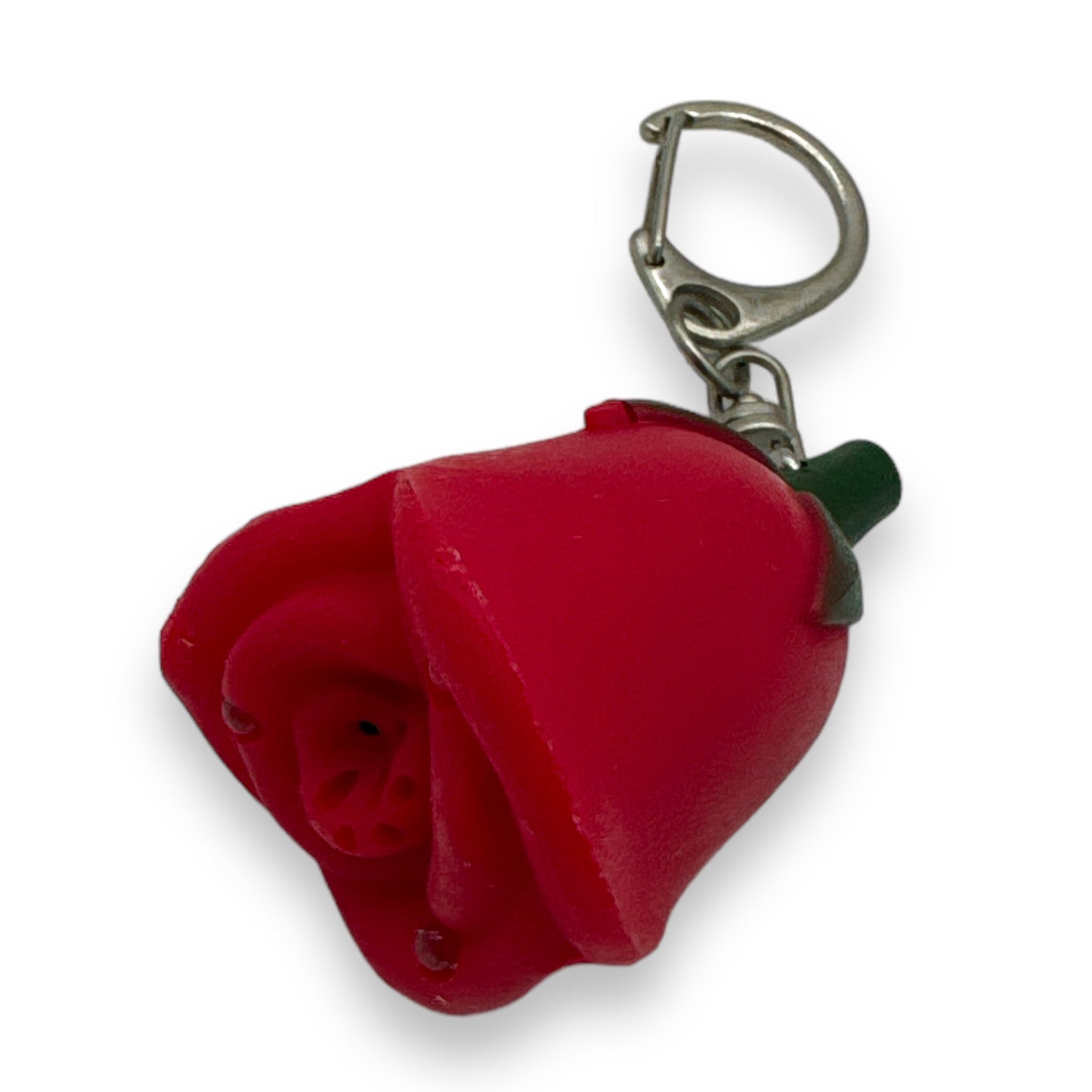 Kinky Pleasure - MP058 - Keychain Rose with Light and Sound "I Love You" - Red
