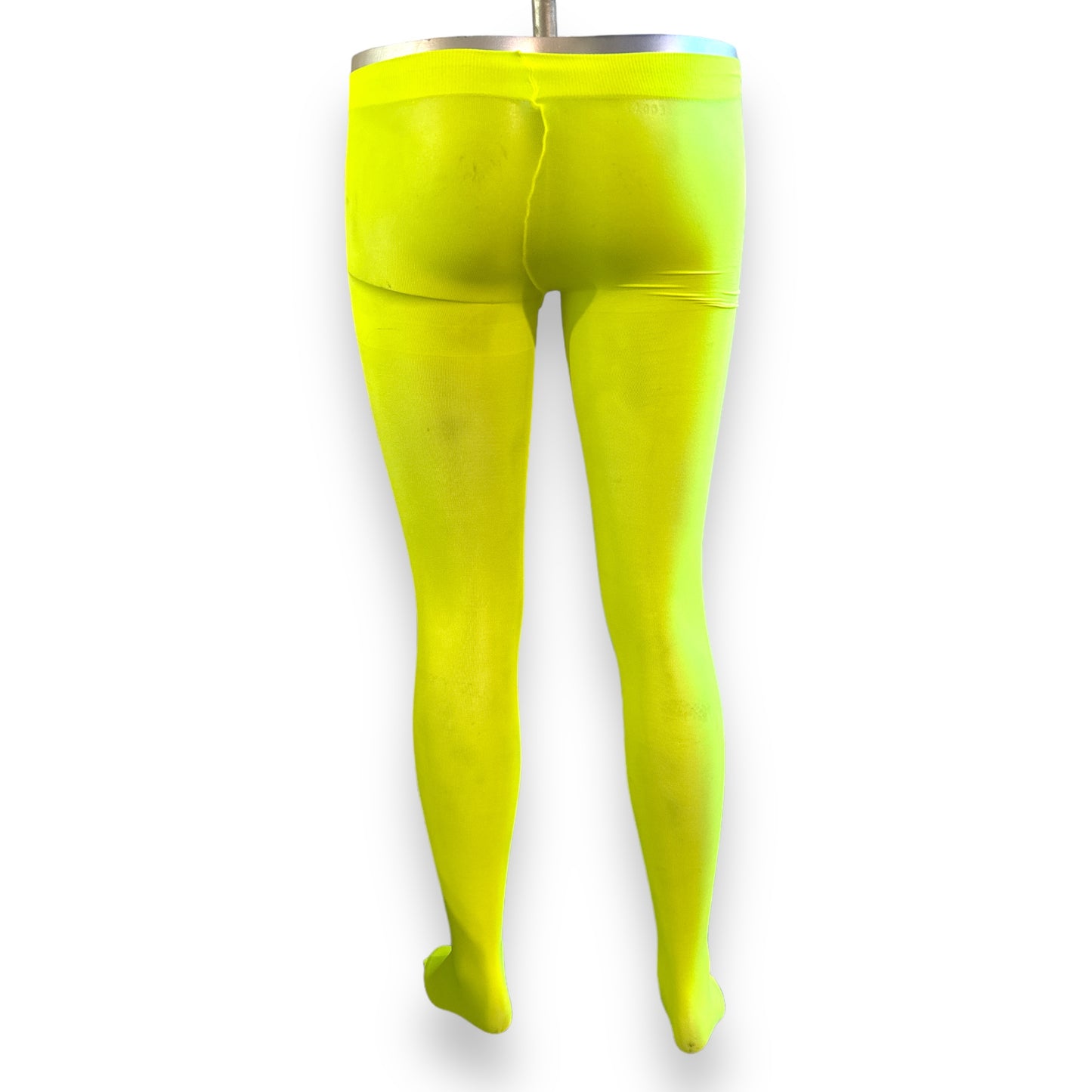 Kinky Pleasure - MP051 - Leggings In Neon Yellow - Available in 2 Sizes