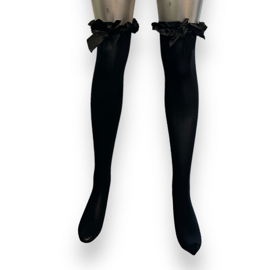 Kinky Pleasure - MP049 - Stockings Black - 2 Sizes