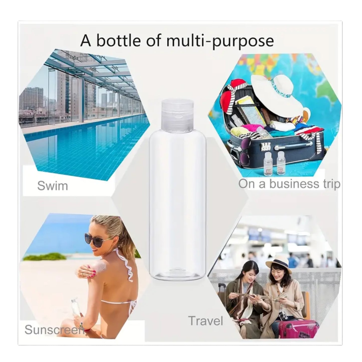 Kinky Pleasure - Empty Bottles 100ml - 20 Pieces