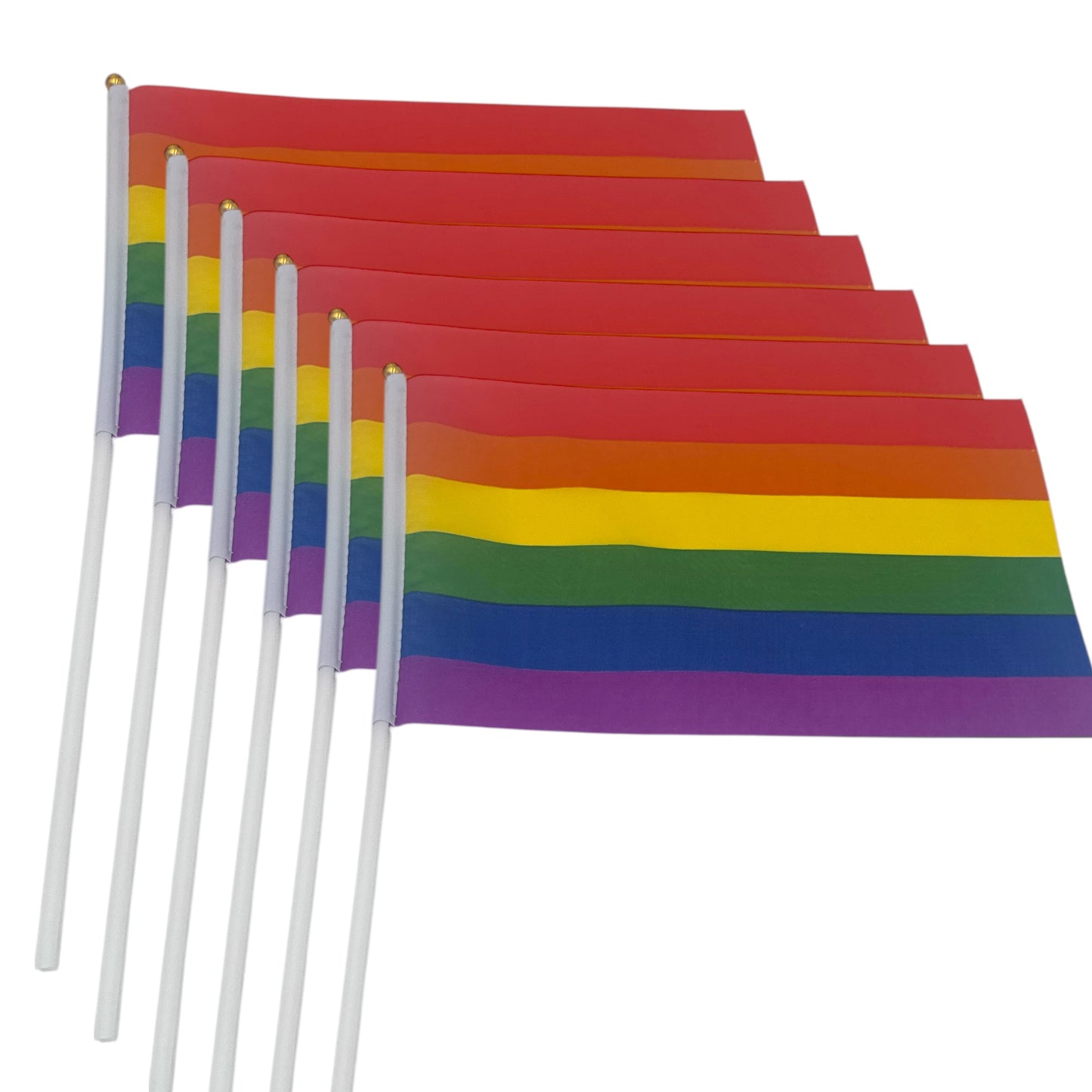Kinky Pleasure - KPP005 - Rainbow Pride Flag - 6 Pieces - 40x30x20cm