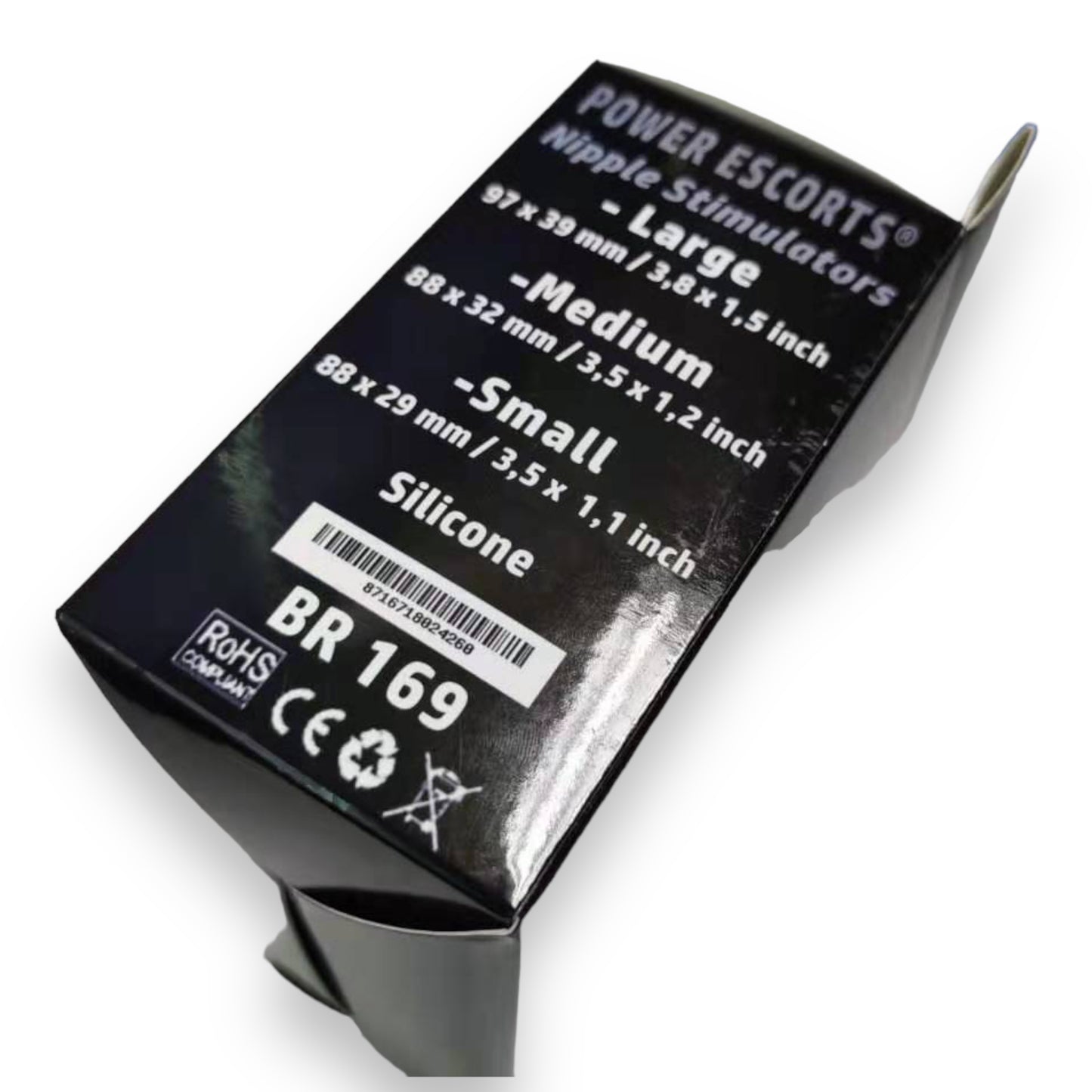 Power Escorts - BR169 - Nipple Stimulators - Starter 3 Pack - Nipple Pumps - Small/Medium/Large - Pink/Transparant