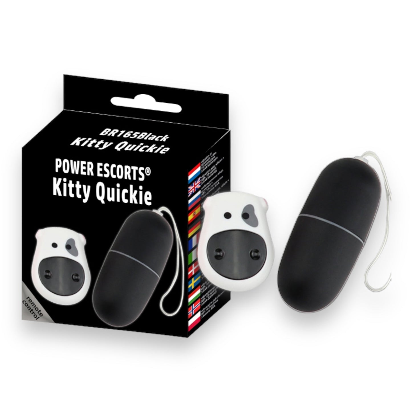 Power Escorts - BR165 - Kitty Quickie - Remote Egg  - 10 function - 2 Colours