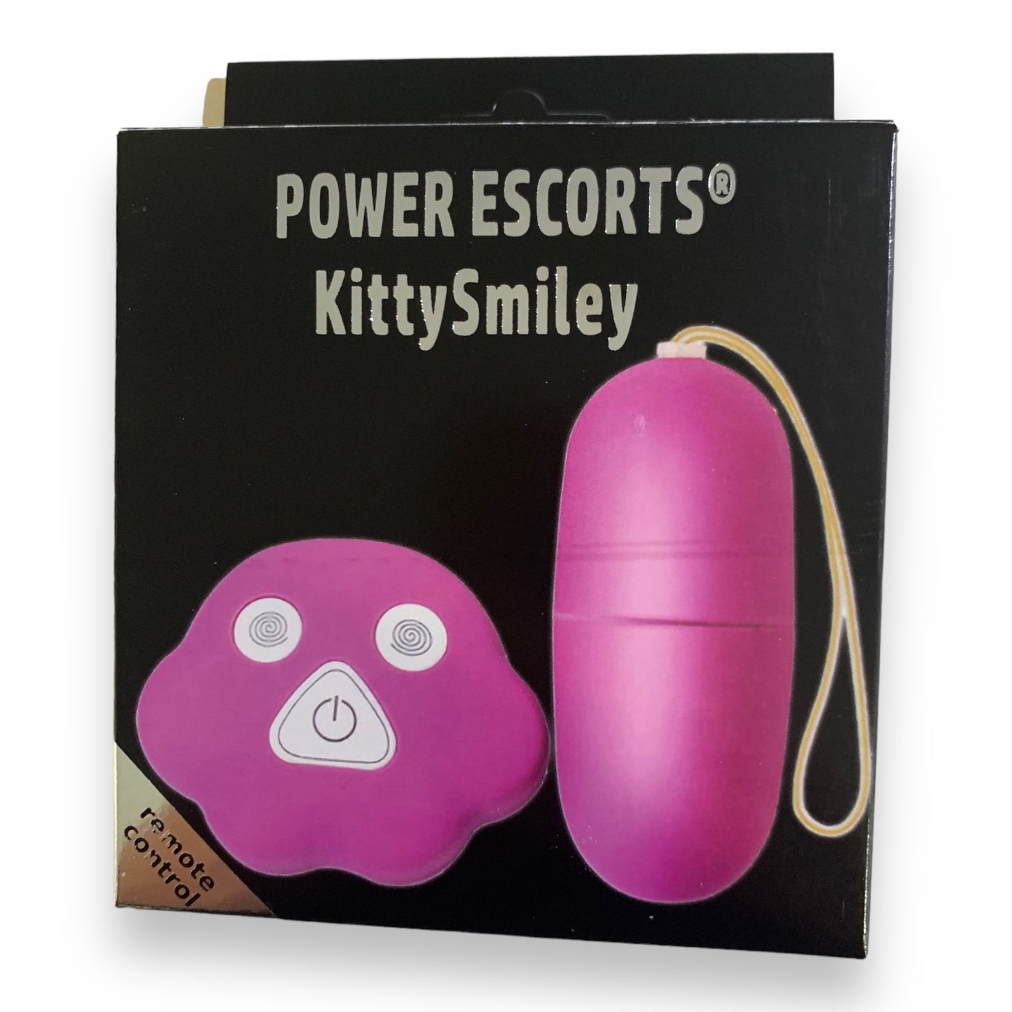 Power Escorts - BR166 - Kitty Smiley - Remote egg - 10 function - 2 Colours