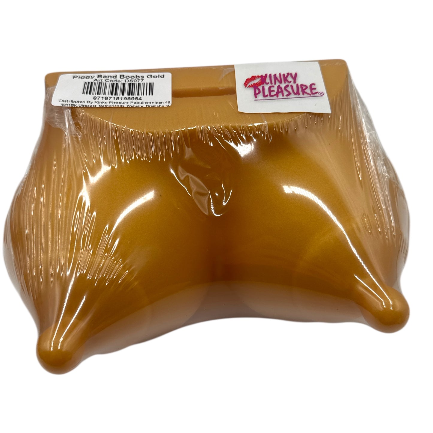 Kinky Pleasure – DS077 – Boob Bank – Fun Money Box – Light Tan Edition