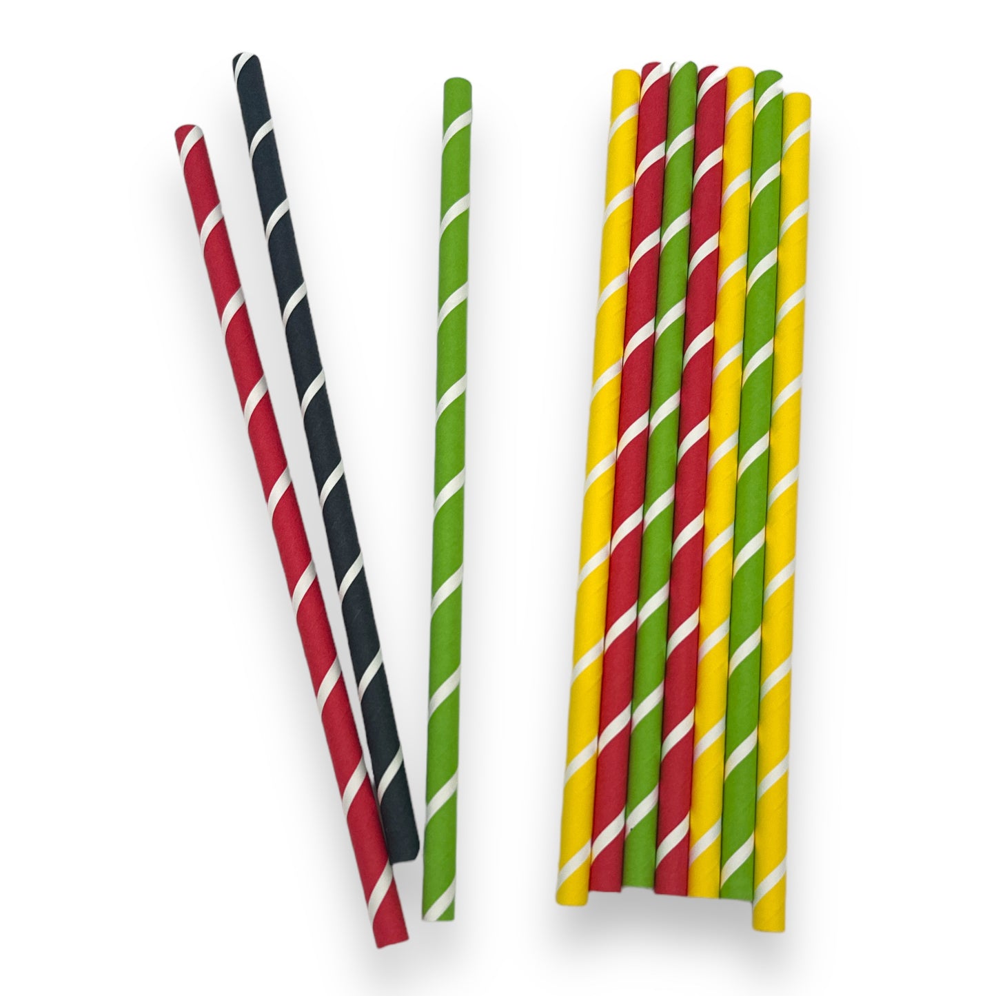 Kinky Pleasure - PK004 - Straws Paper Milkshake - 230x8mm - 10-Pack