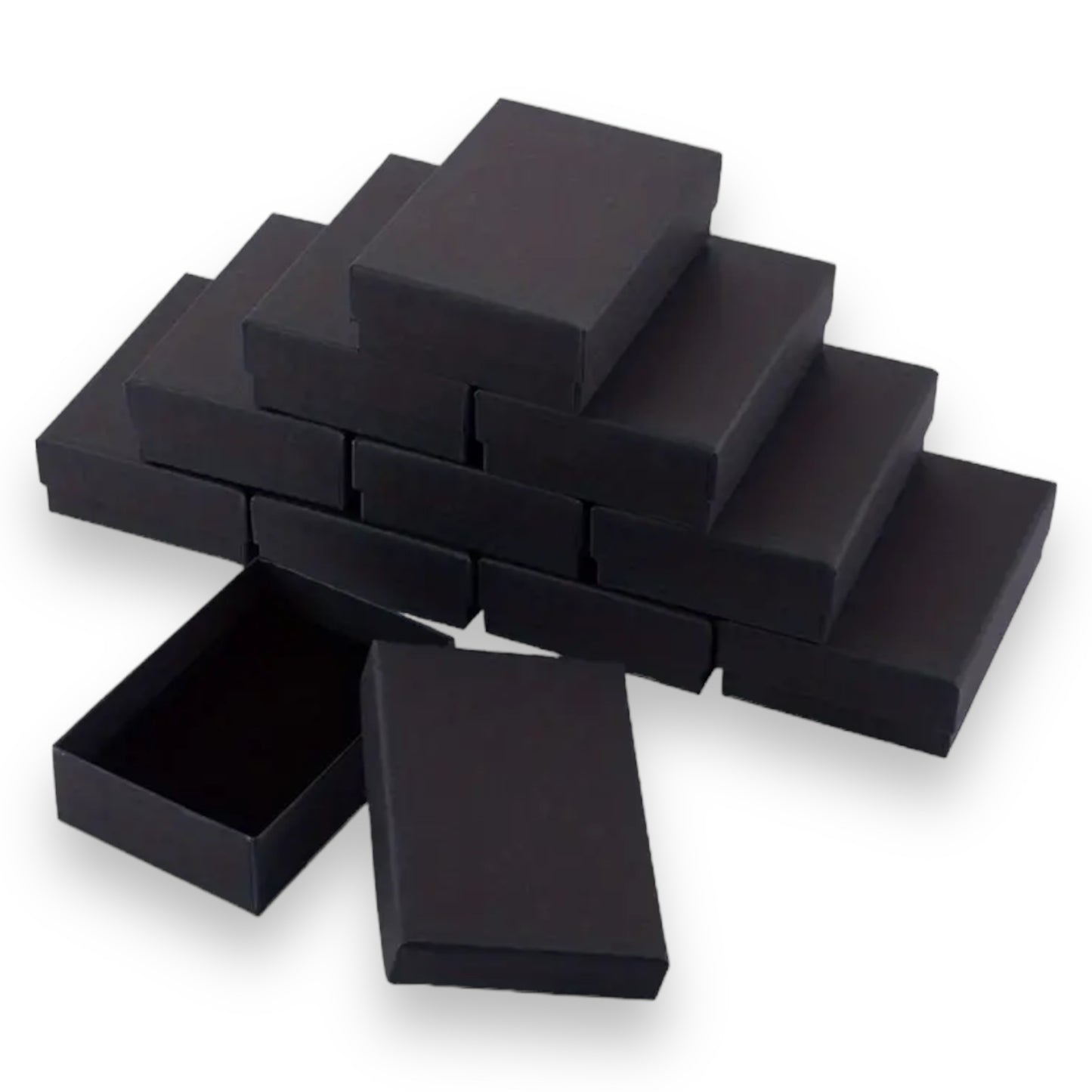 Kinky Pleasure - T049 - Elegant Black Jewelry Box - 9 x 6.50 x 2.8 cm