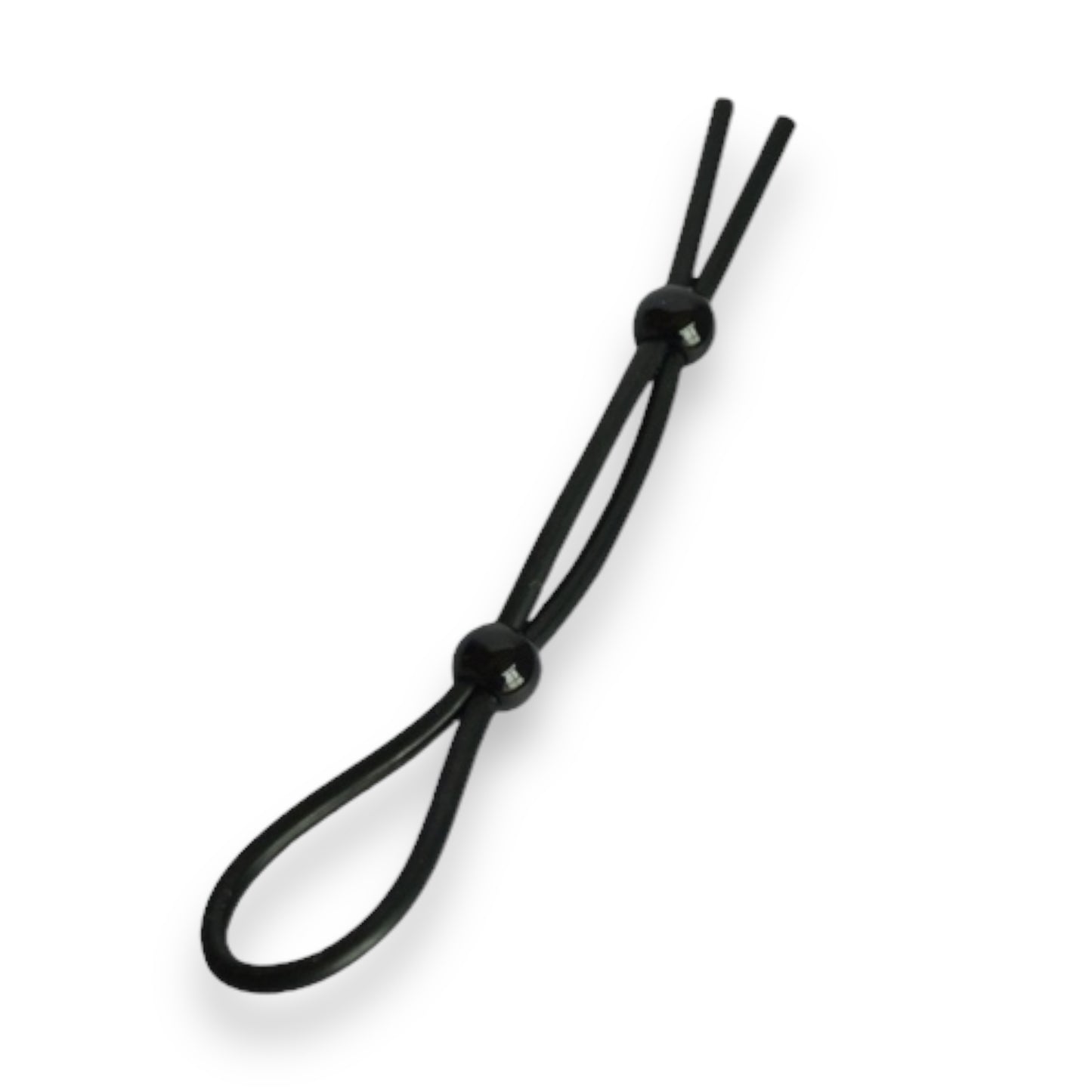 Power Escorts - BR77 - Stud 01 Adjustable Cockring - Black - In Plastic FoilBag NO Colourbox