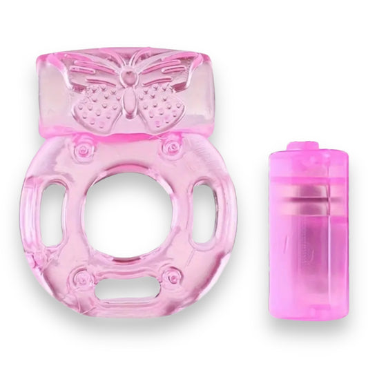 Power Escorts - BR73 - Turbo 04 - Vibrating Cockring - Flexible - Pink
