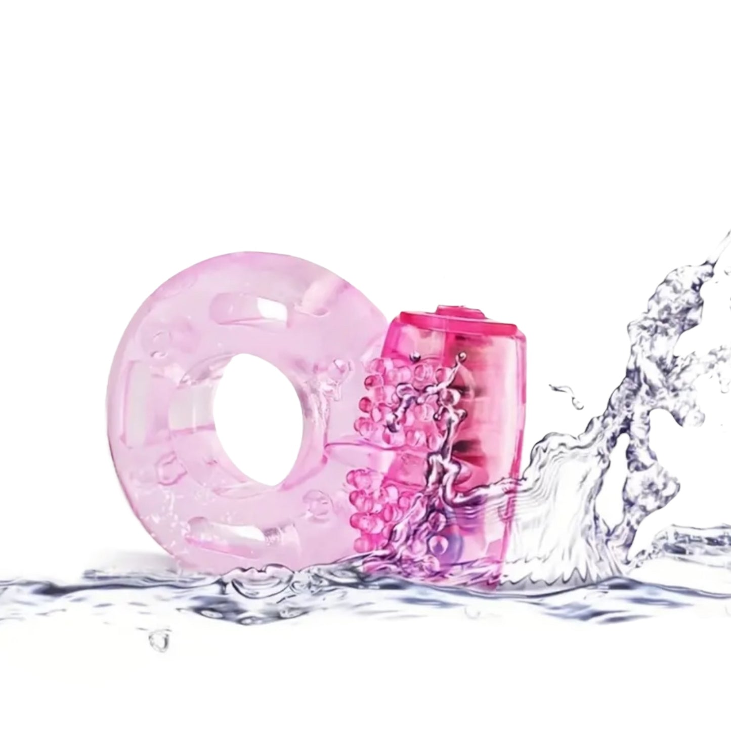 Power Escorts - BR73 - Turbo 04 - Vibrating Cockring - Flexible - Pink