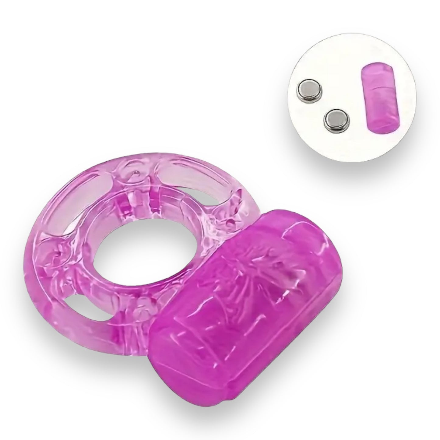 Power Escorts - BR73 - Turbo 04 - Vibrating Cockring - Flexible - Pink