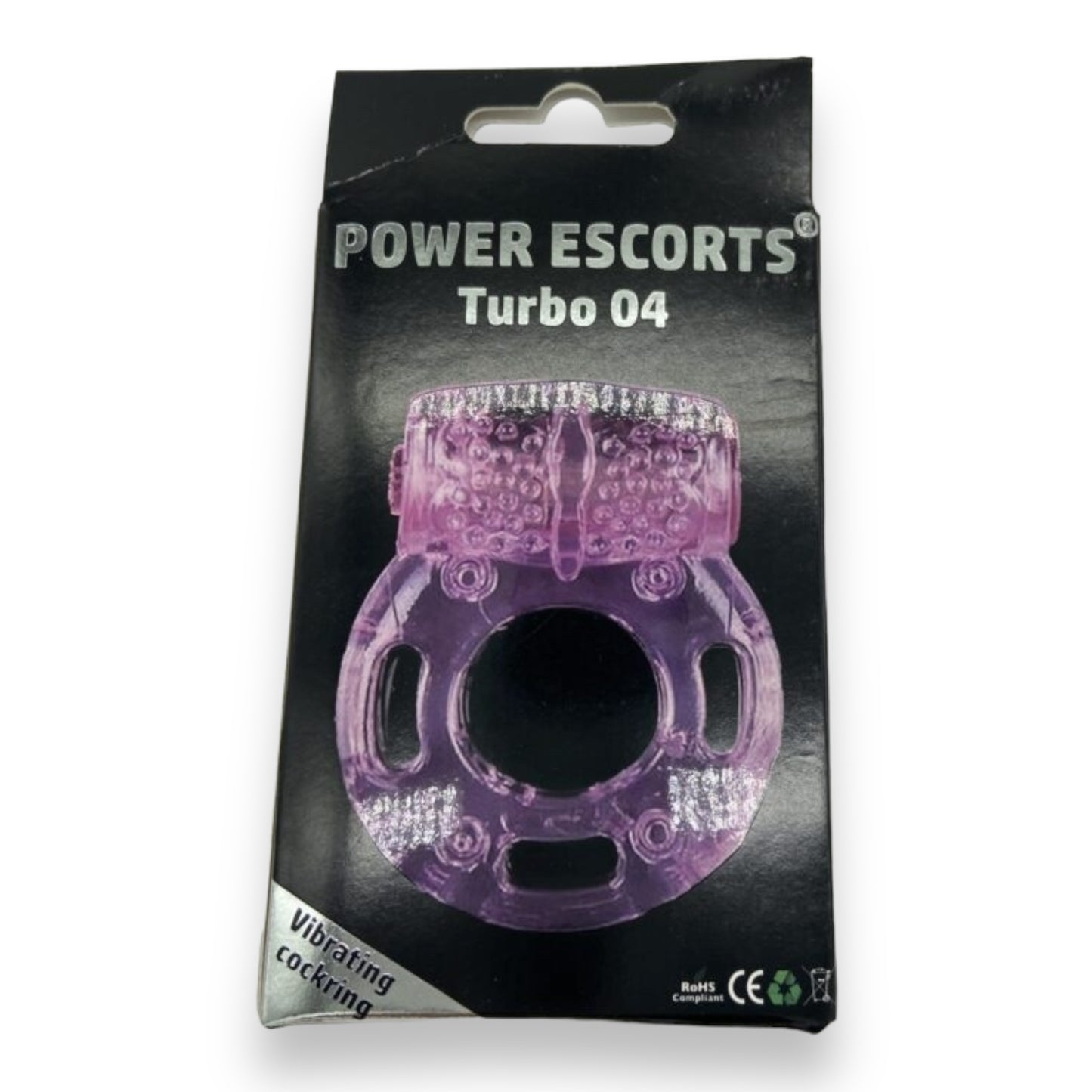 Power Escorts - BR73 - Turbo 04 - Vibrating Cockring - Flexible - Pink