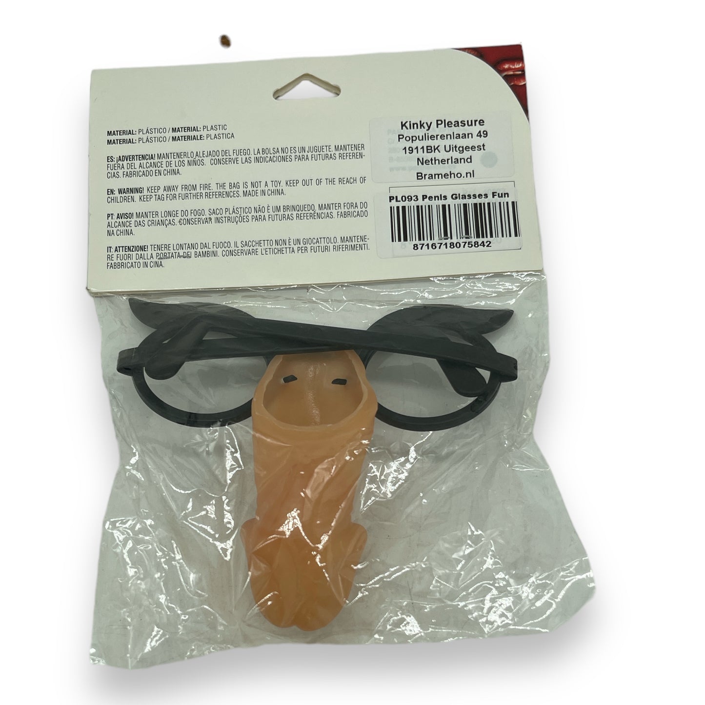 Kinky Pleasure - PL093 - Fun Penis Glasses