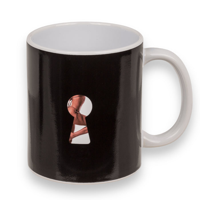 Kinky Pleasure - OB113 - Heat Colour Change - Woman Strippers Drinking Mok - 300ml - 12x10cm