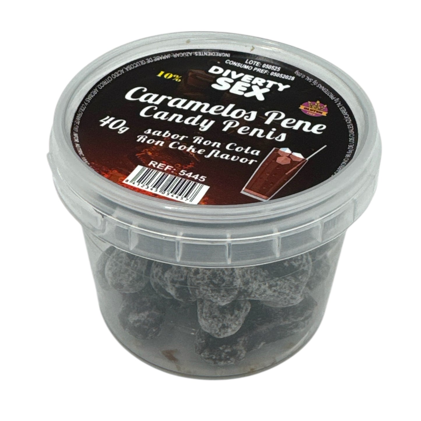 Kinky Pleasure - DS039 - Sexy Penis Candy Hard – Rum Cola Flavour