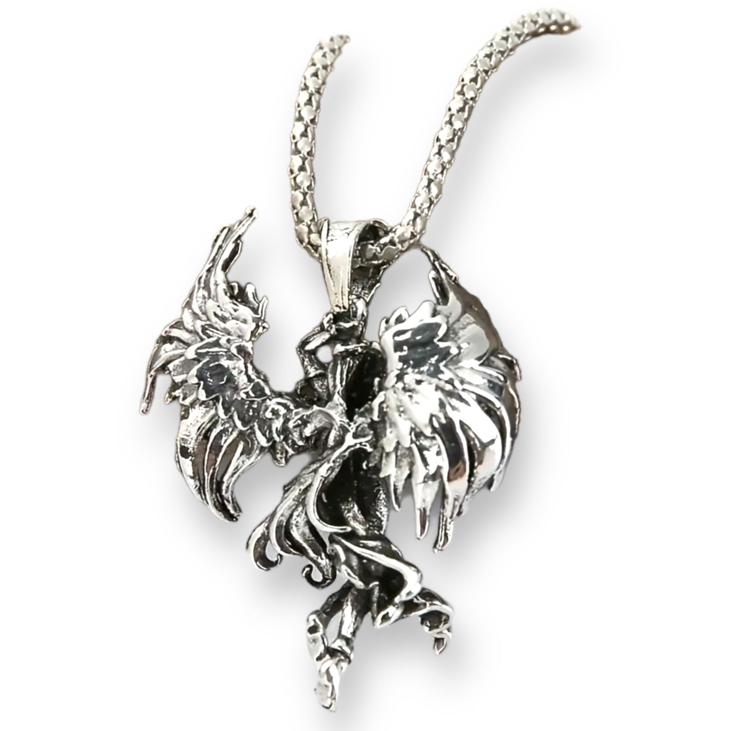 Kinky Pleasure - T050 - Necklace - Winged Elegance Lady