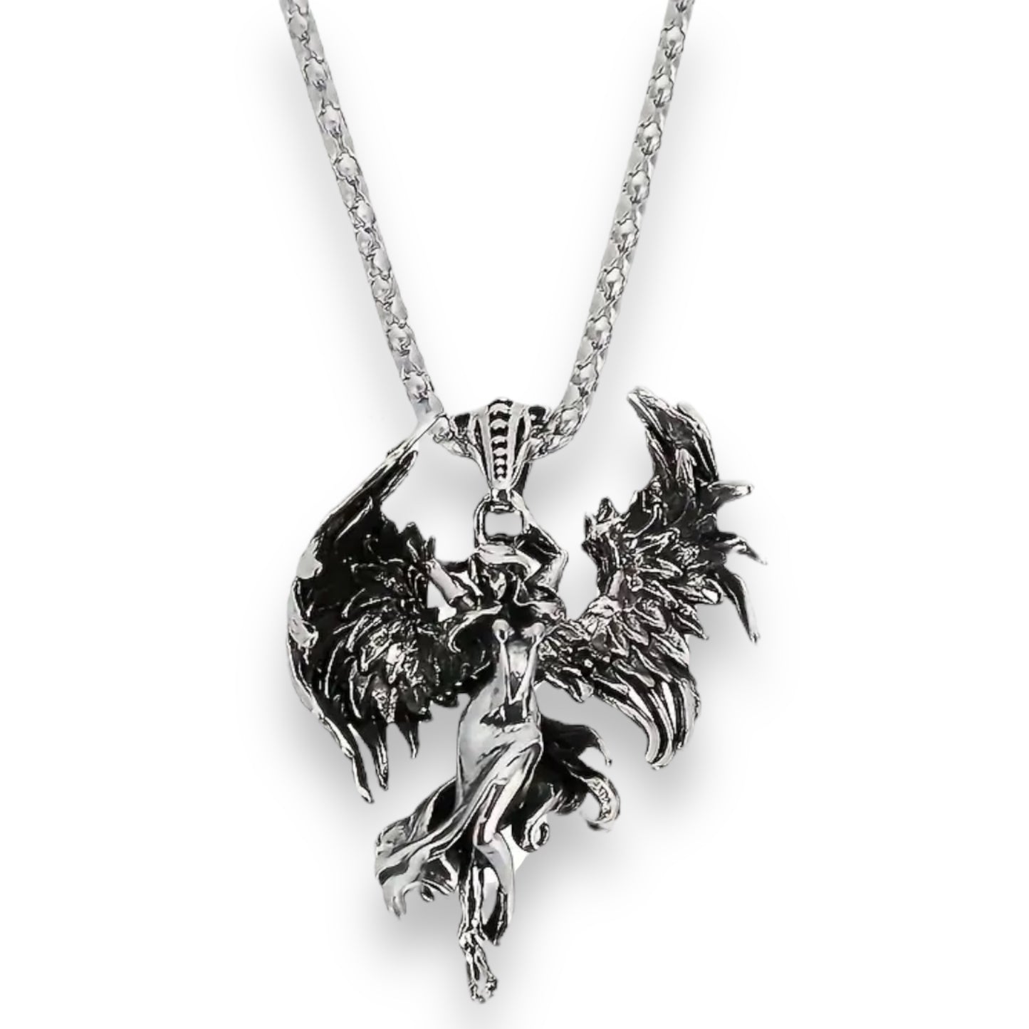 Kinky Pleasure - T050 - Necklace - Winged Elegance Lady