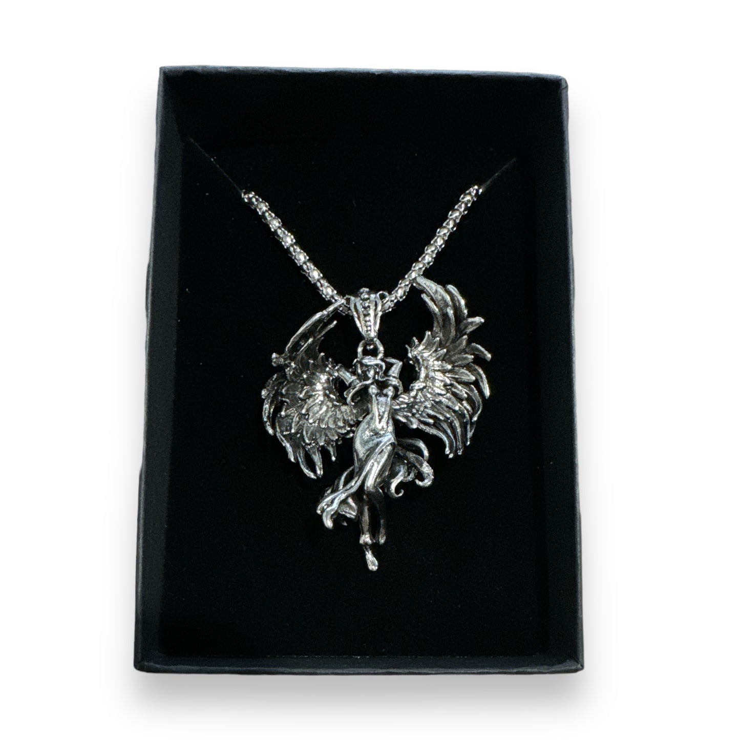 Kinky Pleasure - T050 - Necklace - Winged Elegance Lady