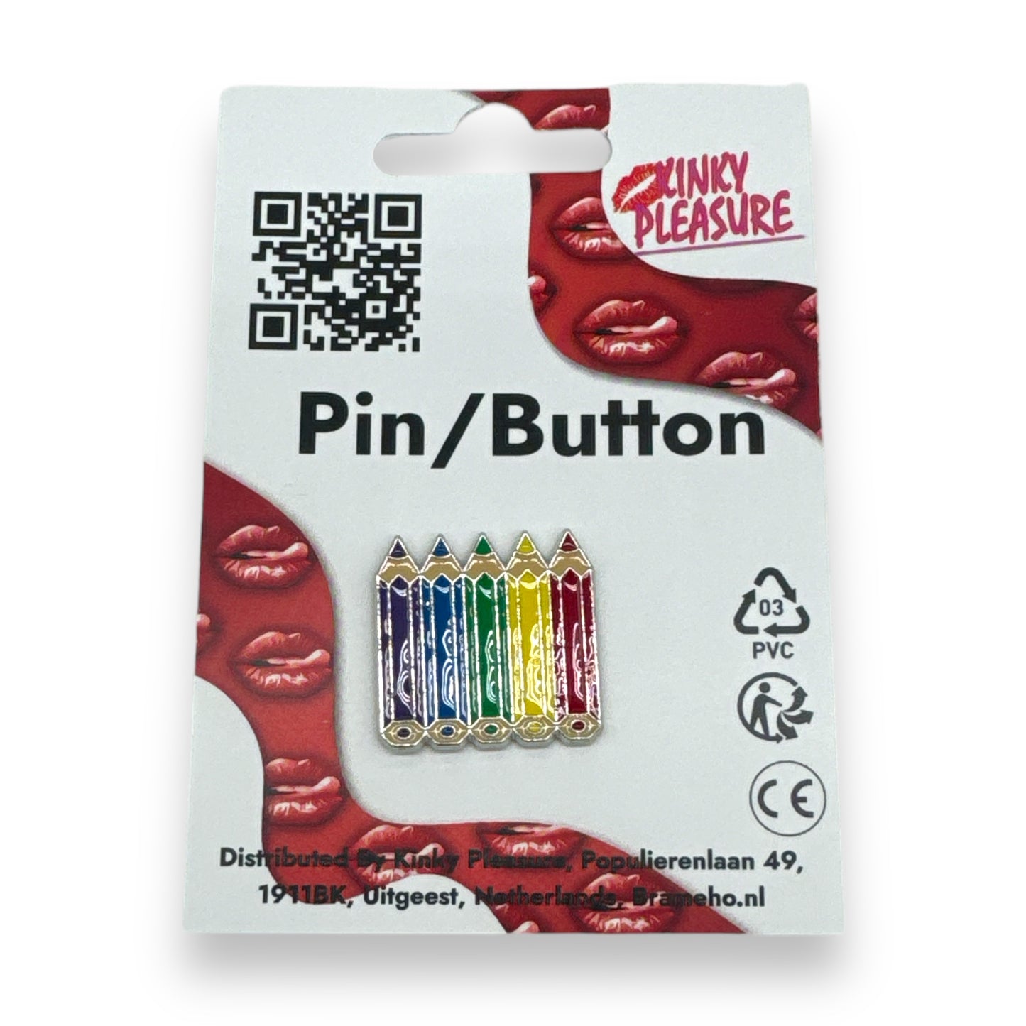 Kinky Pleasure - B099 - Pride Theme Badges Pin/Button - 20 Models