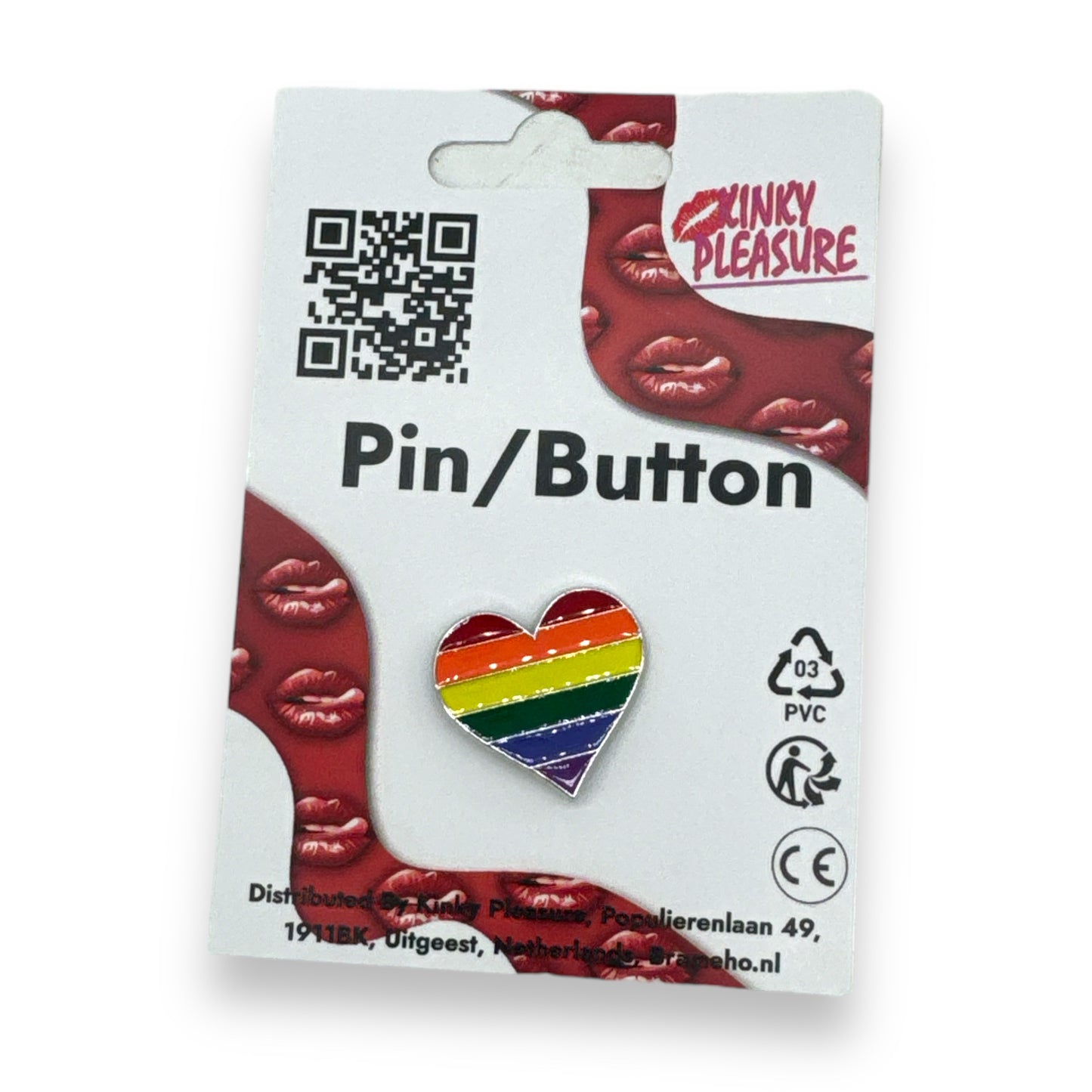 Kinky Pleasure - B099 - Pride Theme Badges Pin/Button - 20 Models