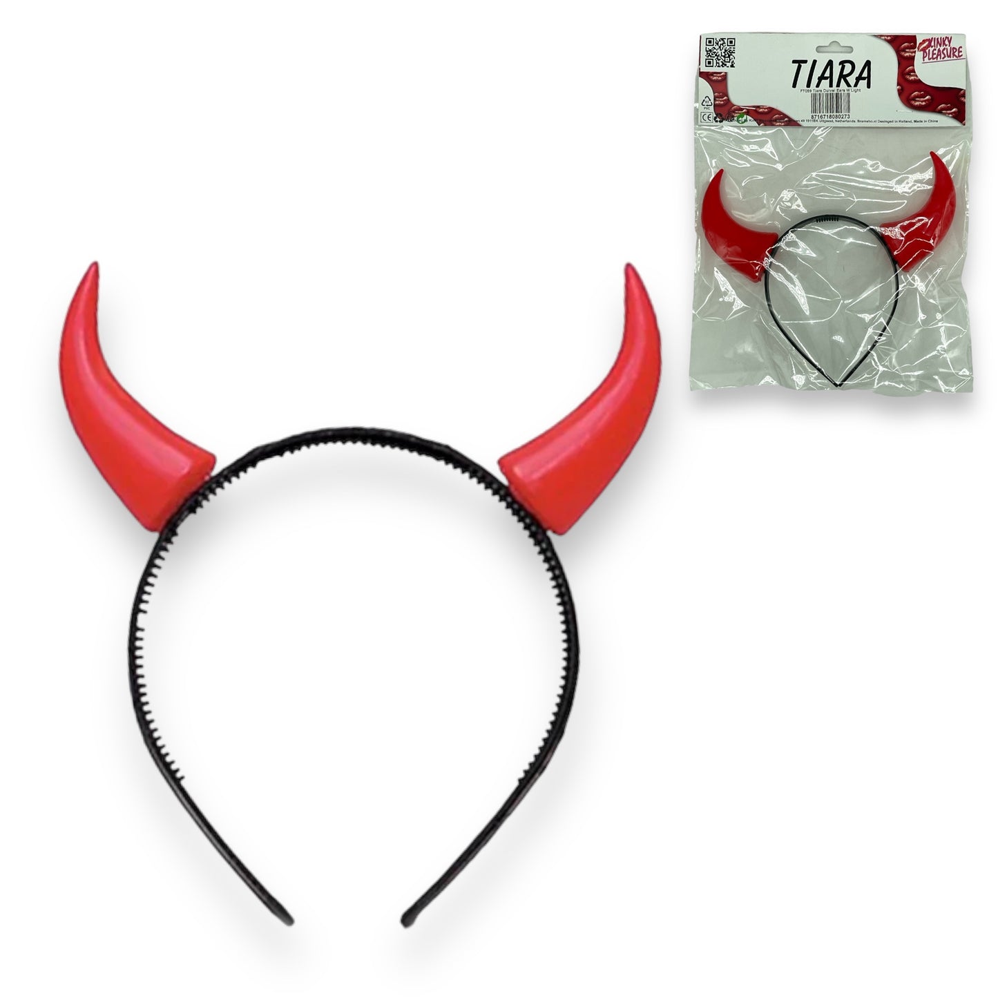 Kinky Pleasure - PL101 - Devil Ears Hair Band (Tiara)