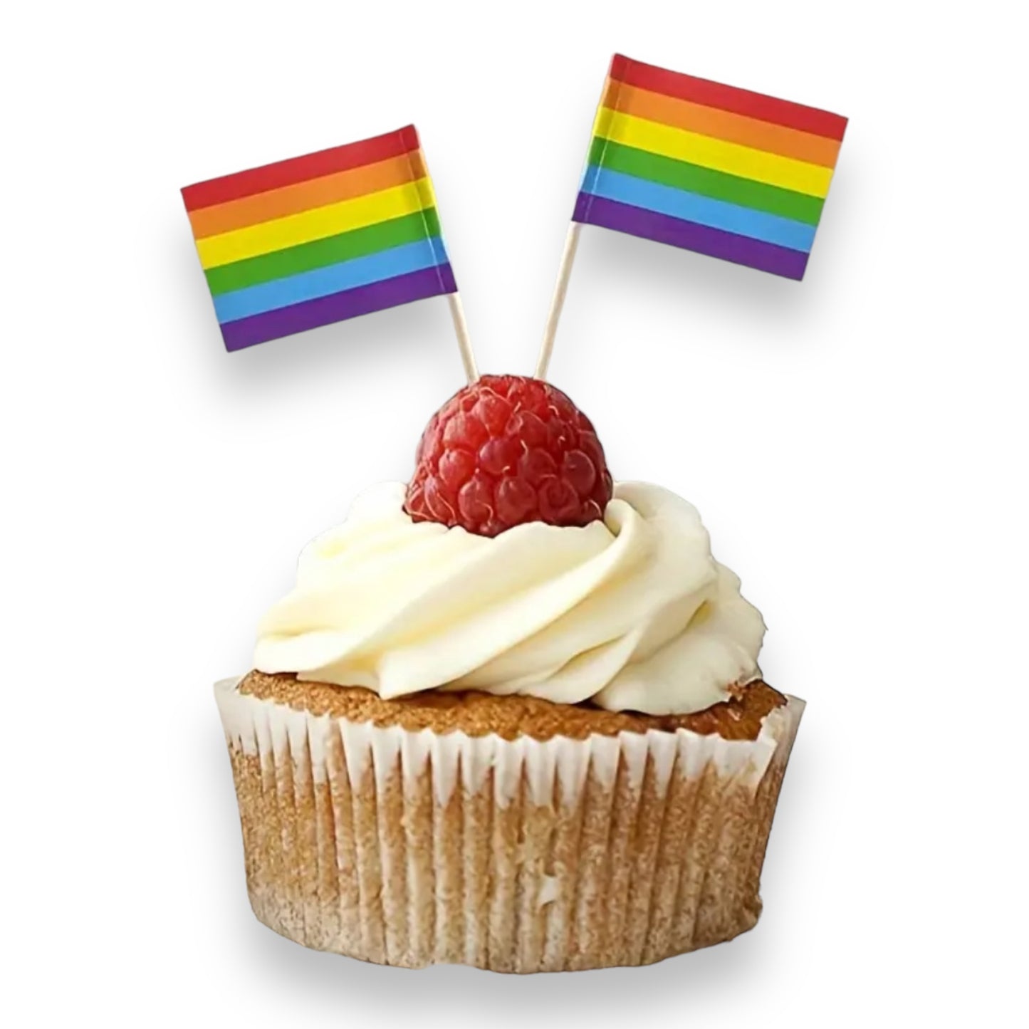 Kinky Pleasure - T071 - Pride Flag Party Skewers - 10 Piece Set