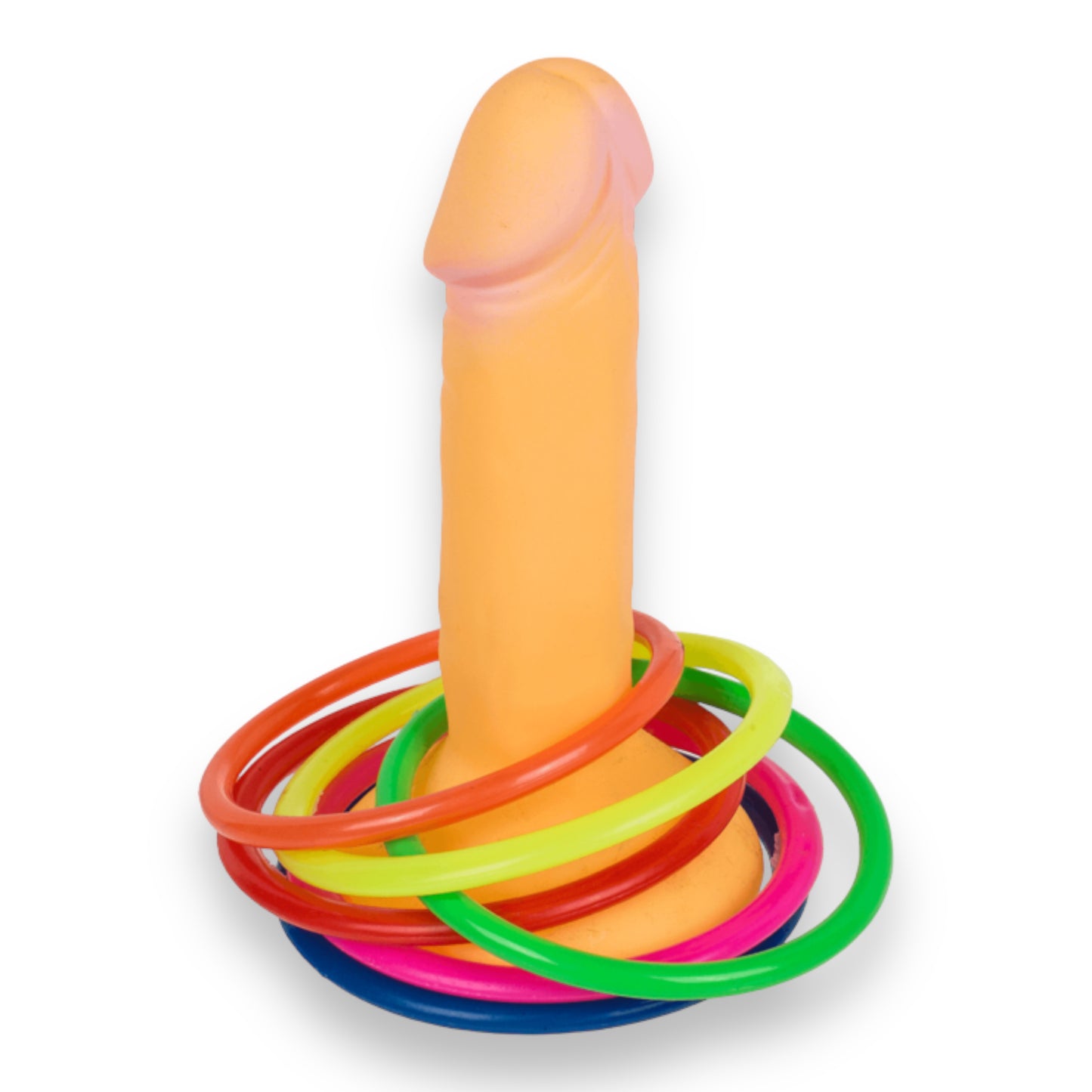Kinky Pleasure - OB117 - Penis Ring Toss Game with 6 Rings,