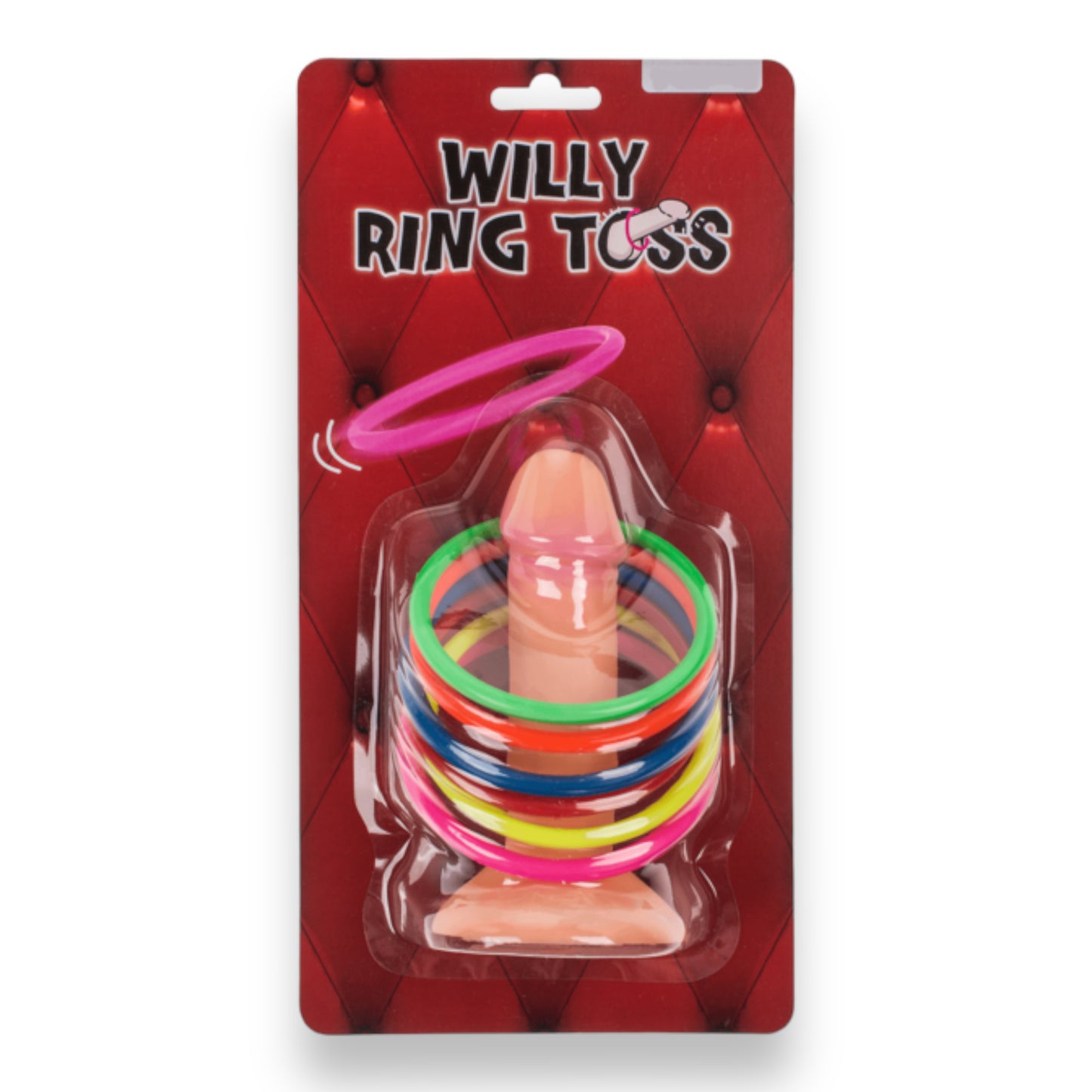 Kinky Pleasure - OB117 - Penis Ring Toss Game with 6 Rings,