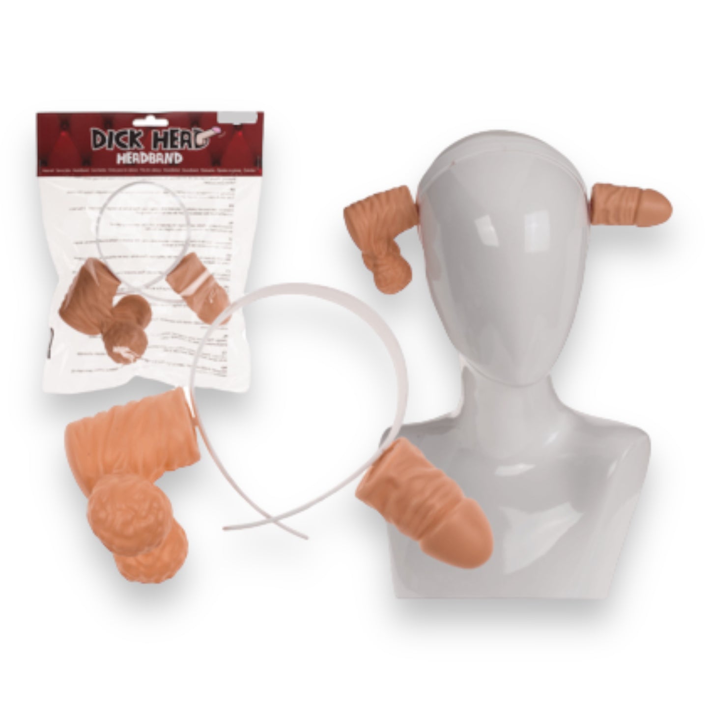 Kinky Pleasure - OB118 - Dick Head Headband - 28x21cm