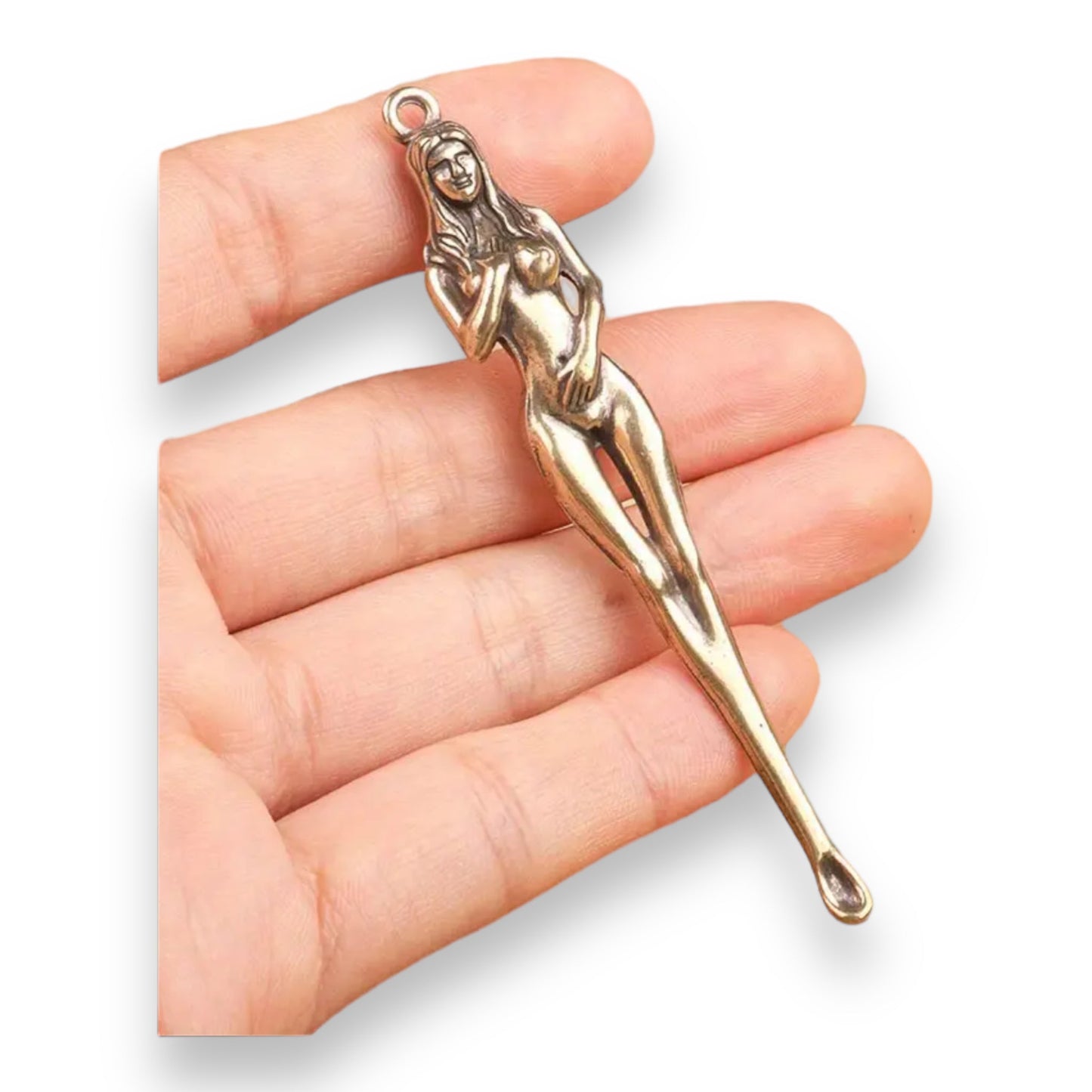 Kinky Pleasure - T018 - Keychain Sexy Woman Mini Spoon - 7.5cm (High Quality)