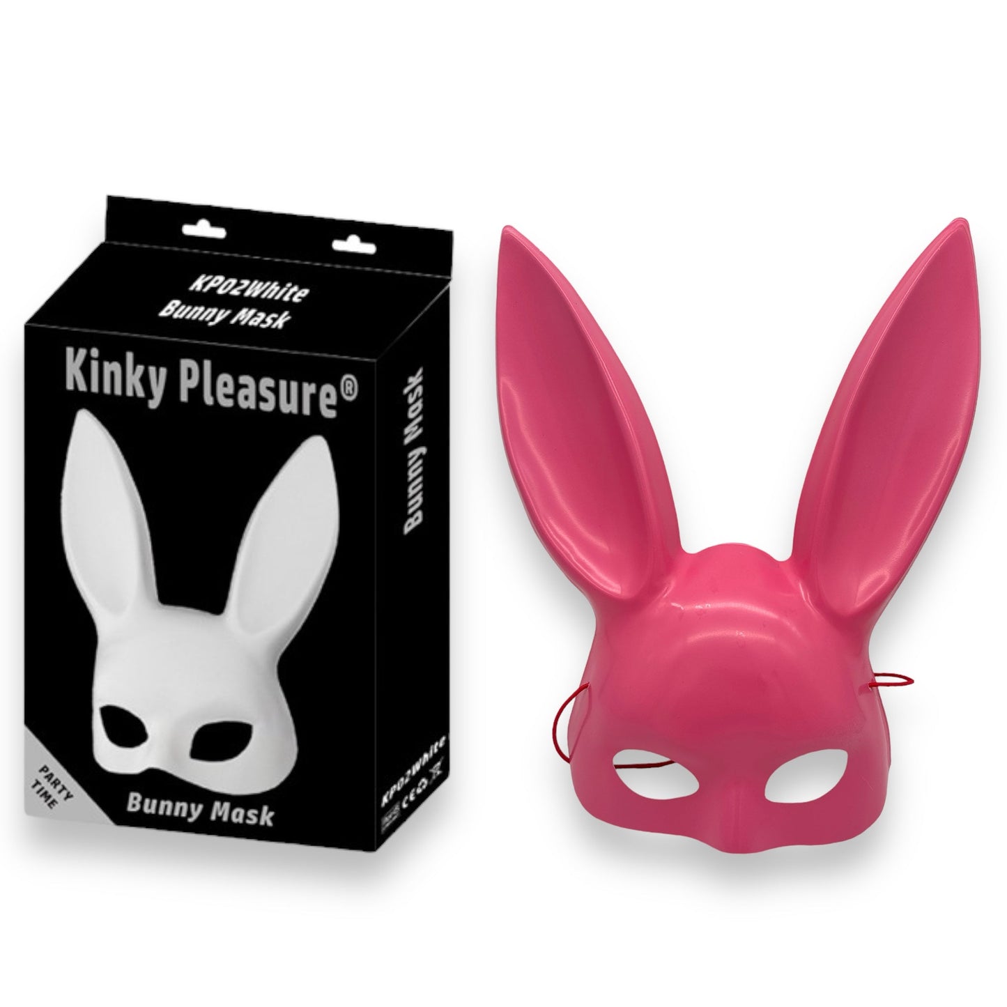 Kinky Pleasure - KP002 - Bunny Mask - 6 Colours - With Colour Box