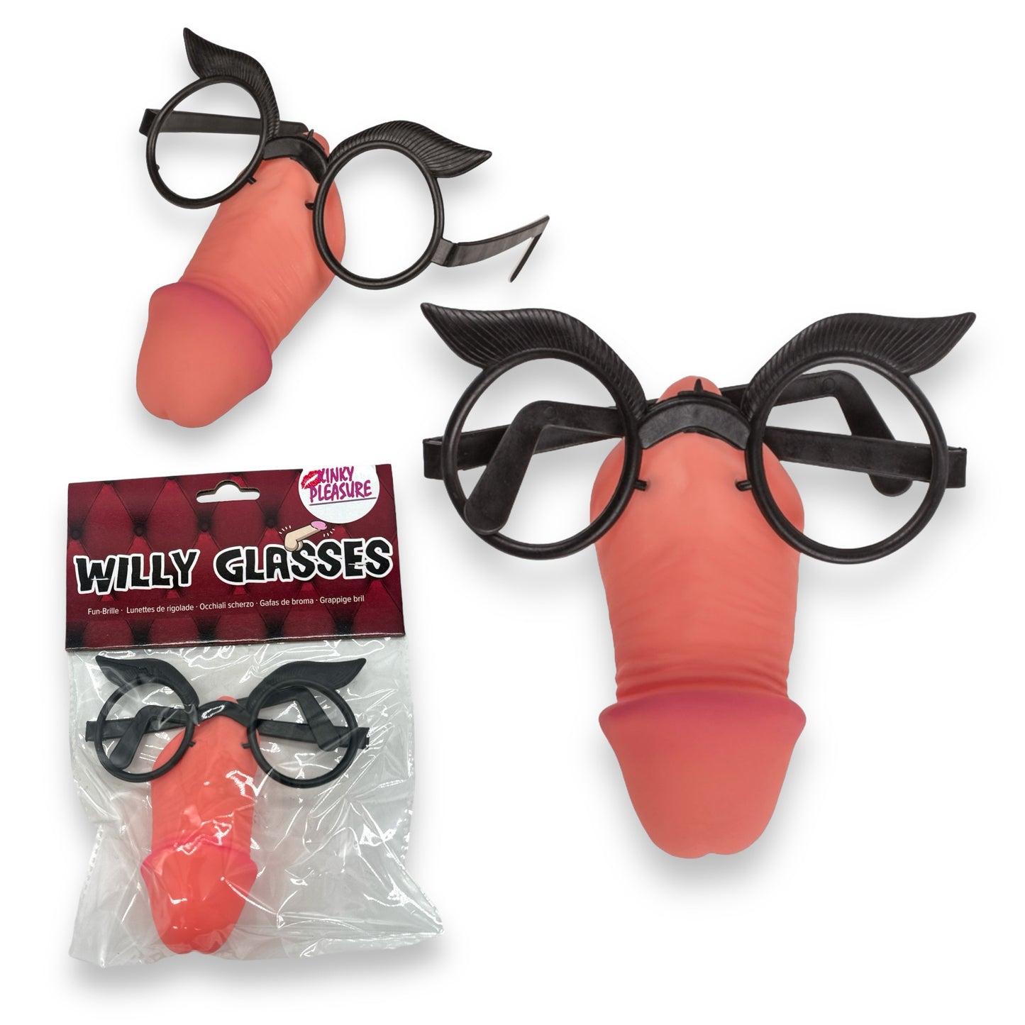 Kinky Pleasure - OB122 - Willy Glasses