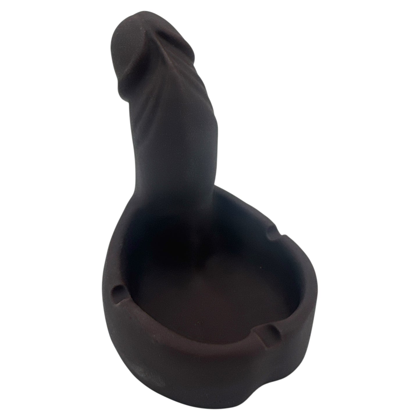 Kinky Pleasure - T211 - Penis Ashtray - Brown