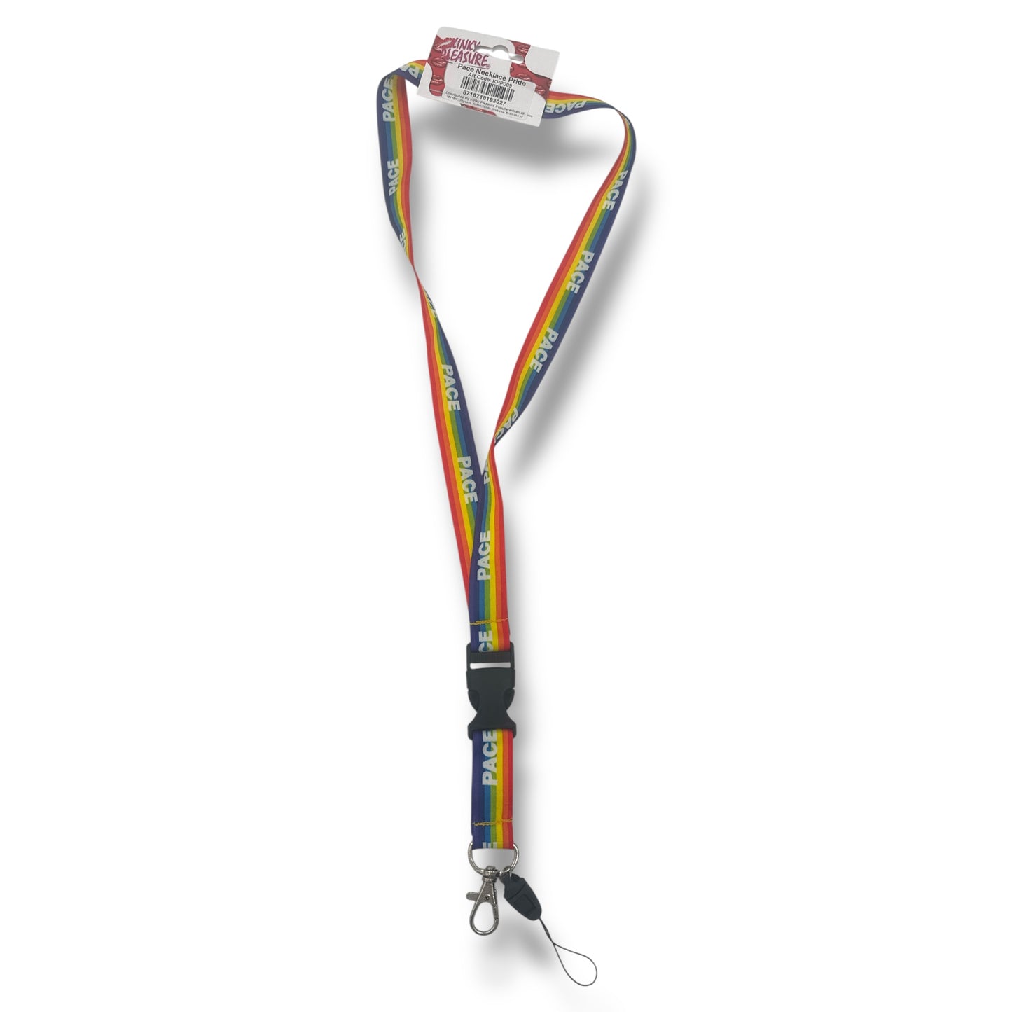 Kinky Pleasure - KPP009 - Pride - Rainbow 'Pace' Necklace