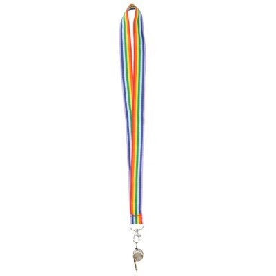 Kinky Pleasure - KPP004 - Pride - Necklace Whistle Rainbow